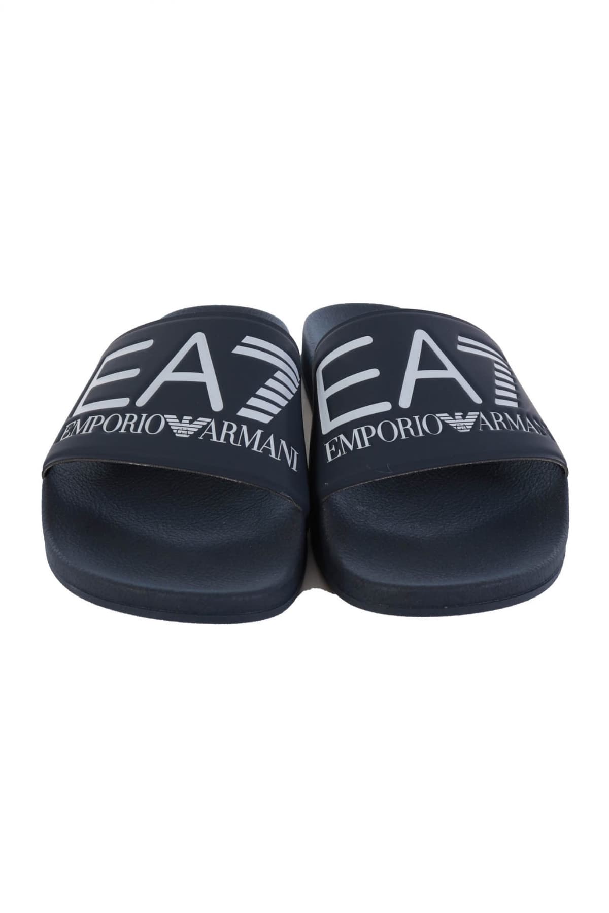 ARMANI 7 ΠΑΝΤΟΦΛΕΣ ΘΑΛΑΣΣΗΣ LOGO ΜΠΛΕ