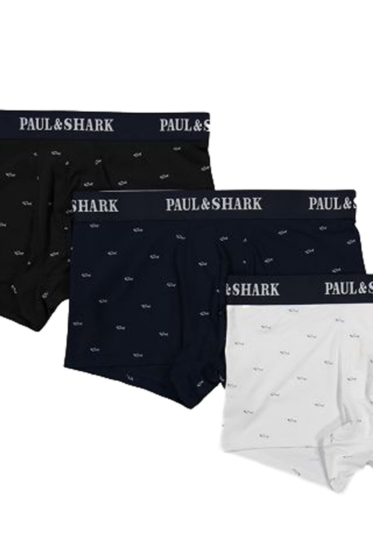 PAUL&SHARK ΕΣΩΡΟΥΧΑ 3PACK BOXER ΜΑΥΡΟ-ΜΠΛΕ-ΛΕΥΚΟ