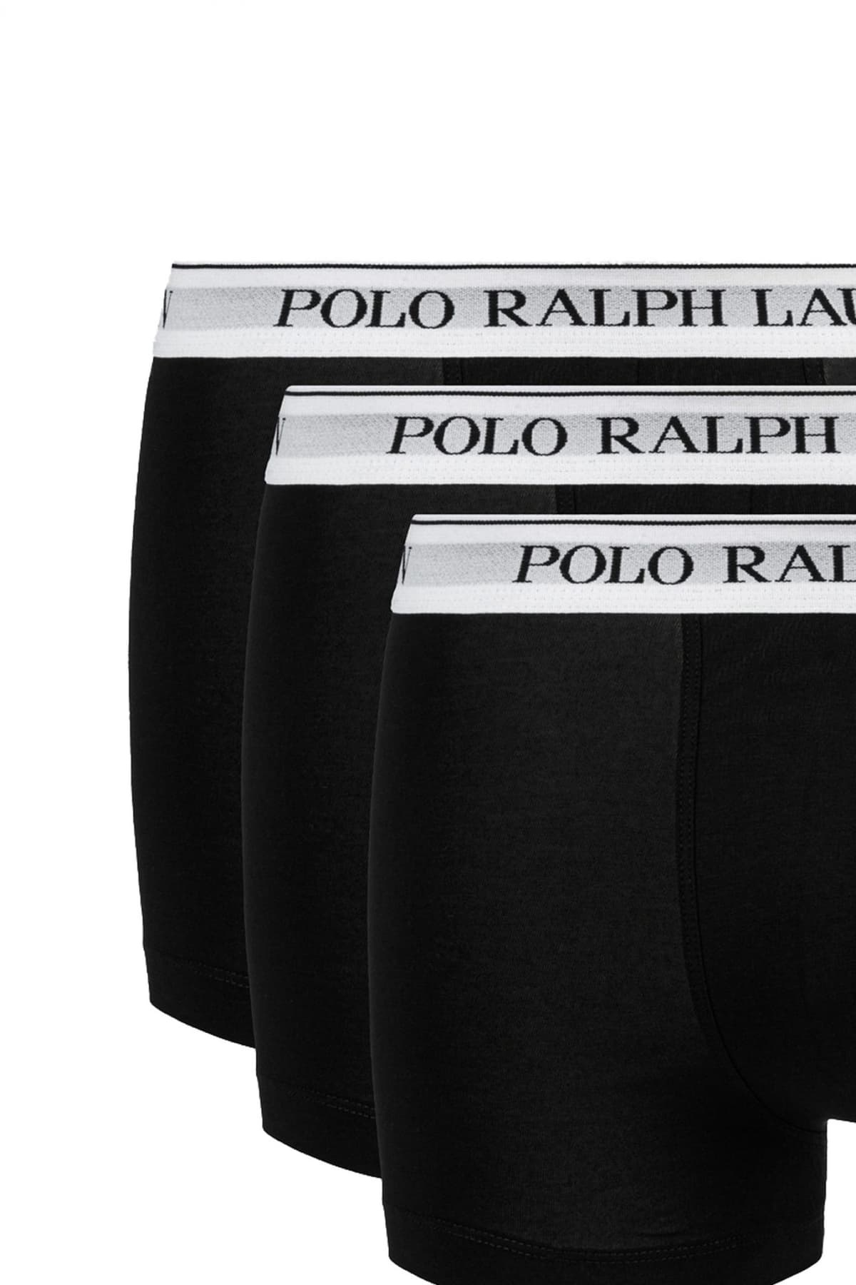 RALPH LAUREN UNDERWEAR ΕΣΩΡΟΥΧΟ ΣΕΤ 3PACK STRETCH COTTON TRUNK ΜΑΥΡΟ