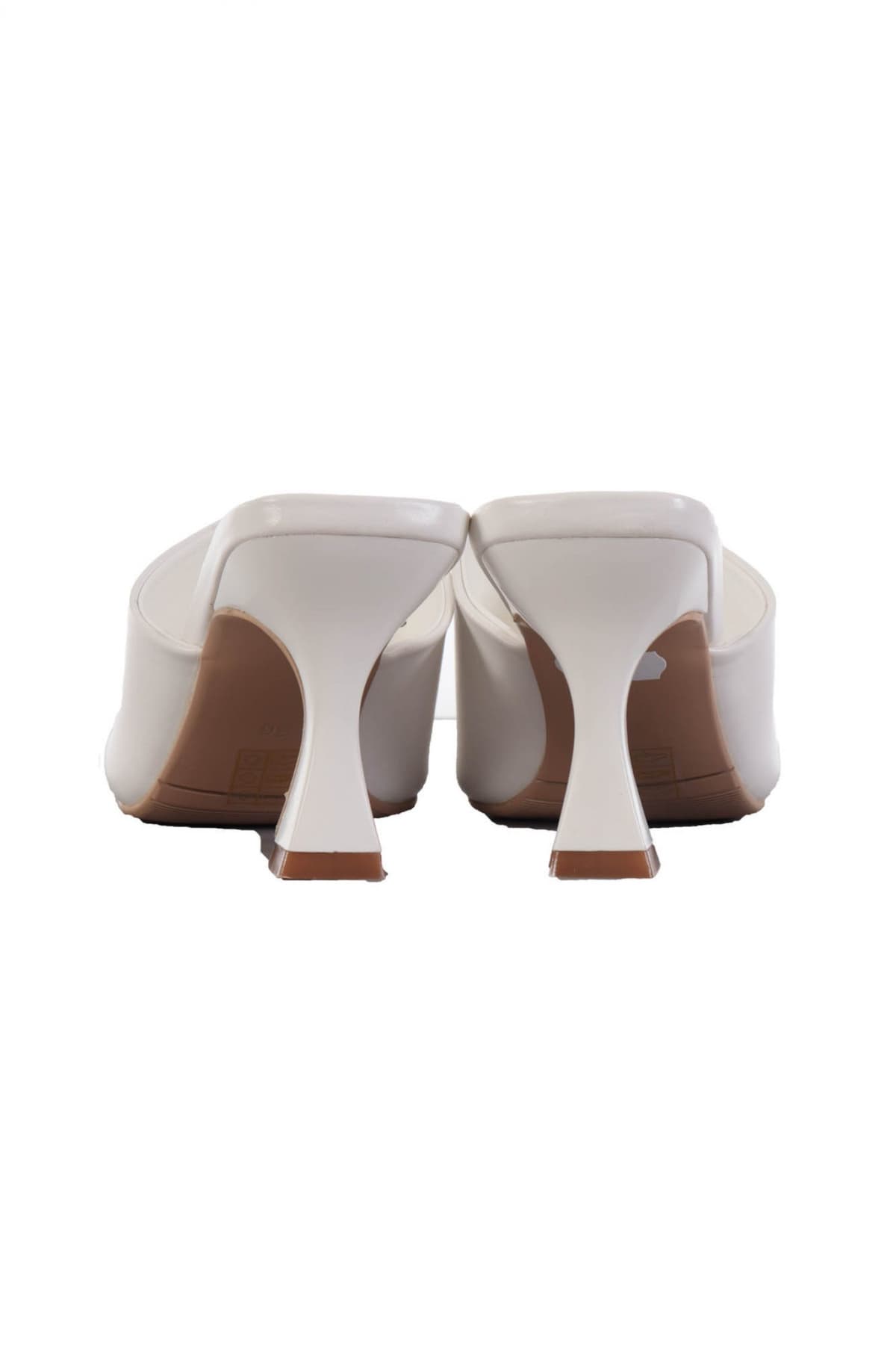 LAURA BIAGIOTTI ΠΑΠΟΥΤΣΙΑ MULES ΜΕ ΑΓΚΡΑΦΑ ΛΕΥΚΟ