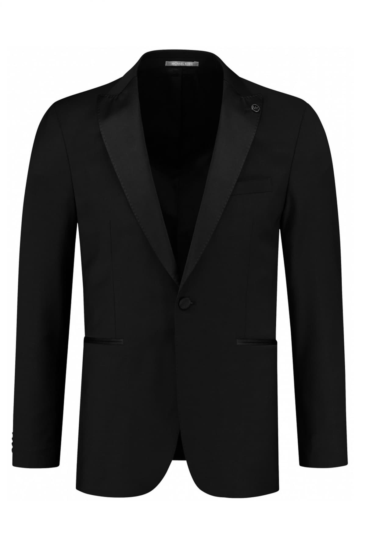 MICHAEL KORS ΚΟΣΤΟΥΜΙ SMOKIN SLIM FIT PAULO OLIVEIRA LANIFICO ΜΑΥΡΟ