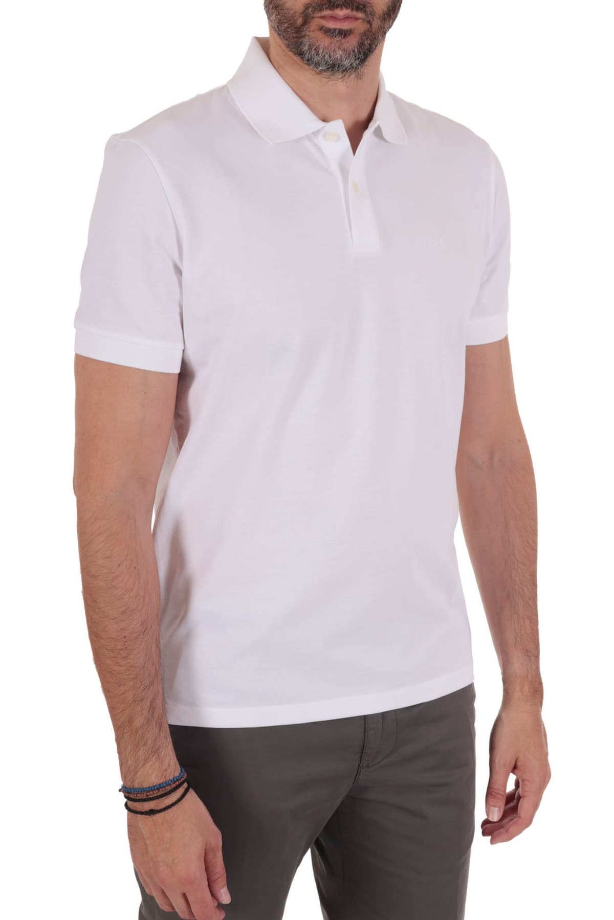 BOSS POLO PALLAS ΛΕΥΚΟ