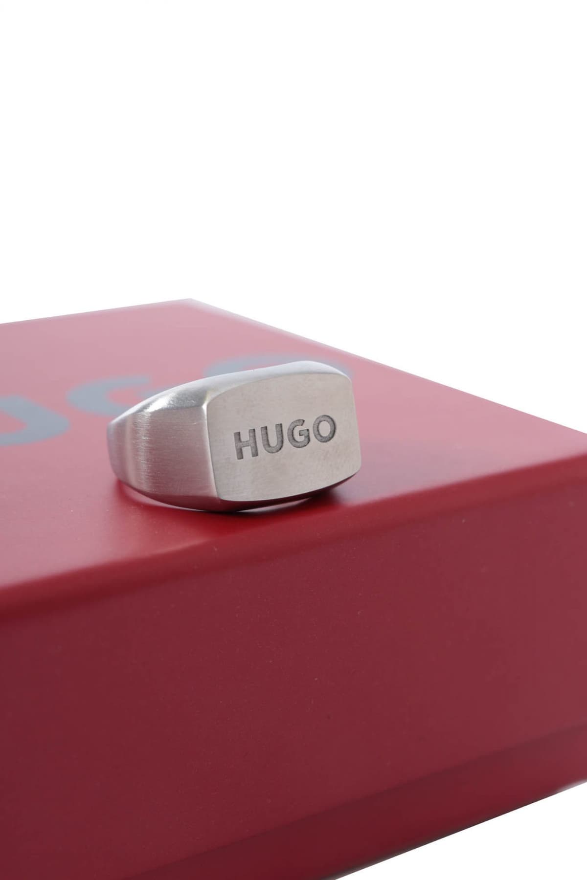 HUGO ΔΑΧΤΥΛΙΔΙ E-LOGOBOLD-RING ΑΣΗΜΙ