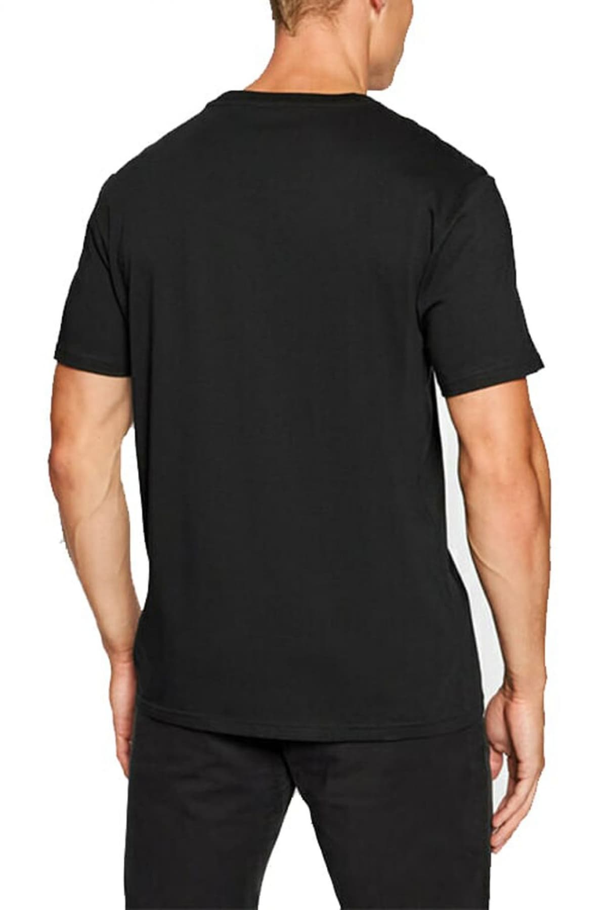 RALPH LAUREN T-SHIRT UNDERWEAR LOGO ΜΑΥΡΟ