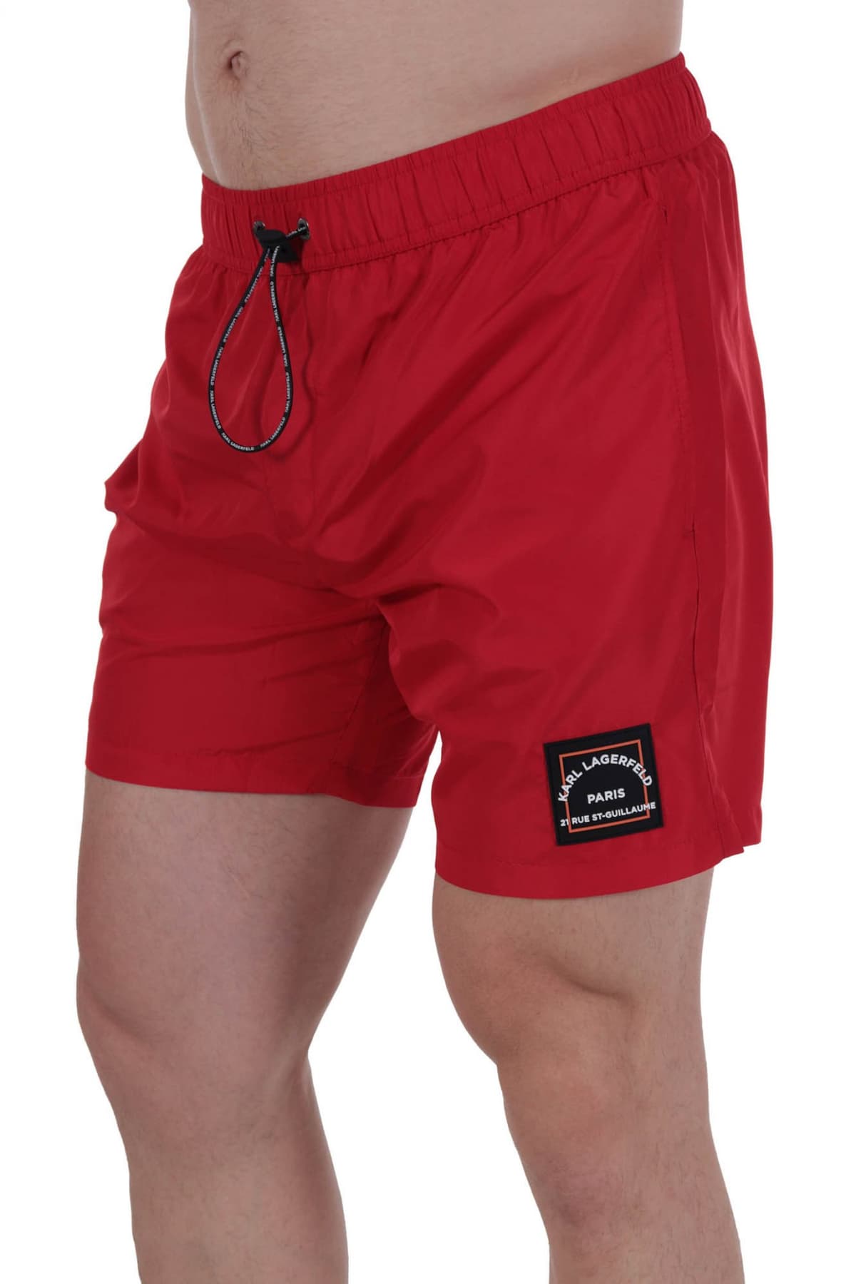 KARL LAGERFELD ΜΑΓΙΩ LOGO 21 RUE ΚΟΚΚΙΝΟ