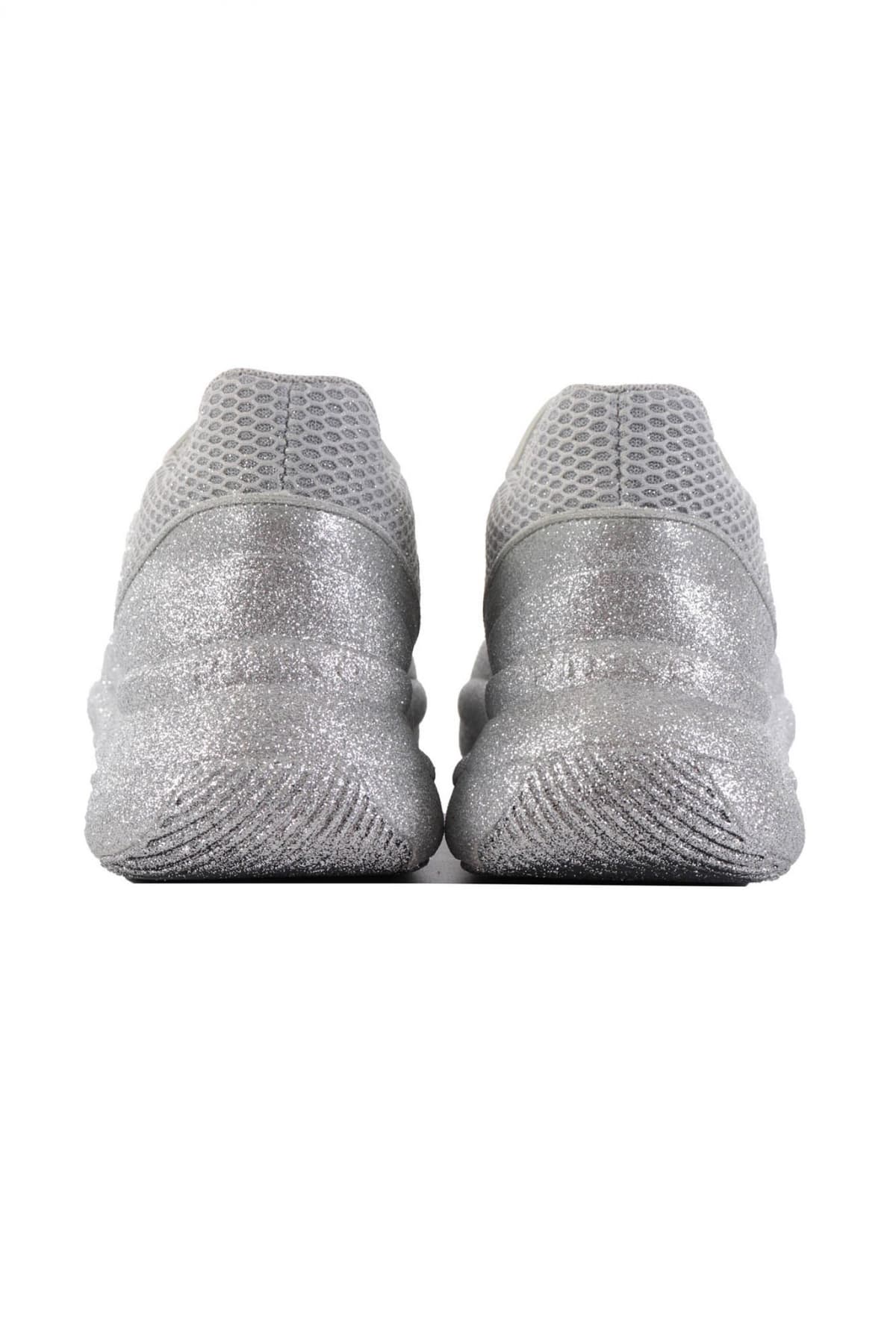 PINKO ΠΑΠΟΥΤΣΙΑ SNEAKERS ROUEN1 BUBBLE SNEAKER ΜΕΤΑΛΙΖΕ ΑΣΗΜΙ