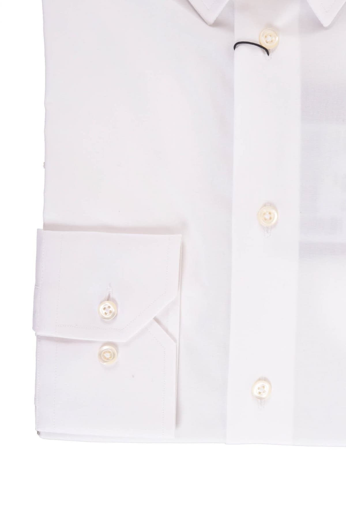 EMPORIO ARMANI ΠΟΥΚΑΜΙΣΟ SLIM FIT ΛΕΥΚΟ