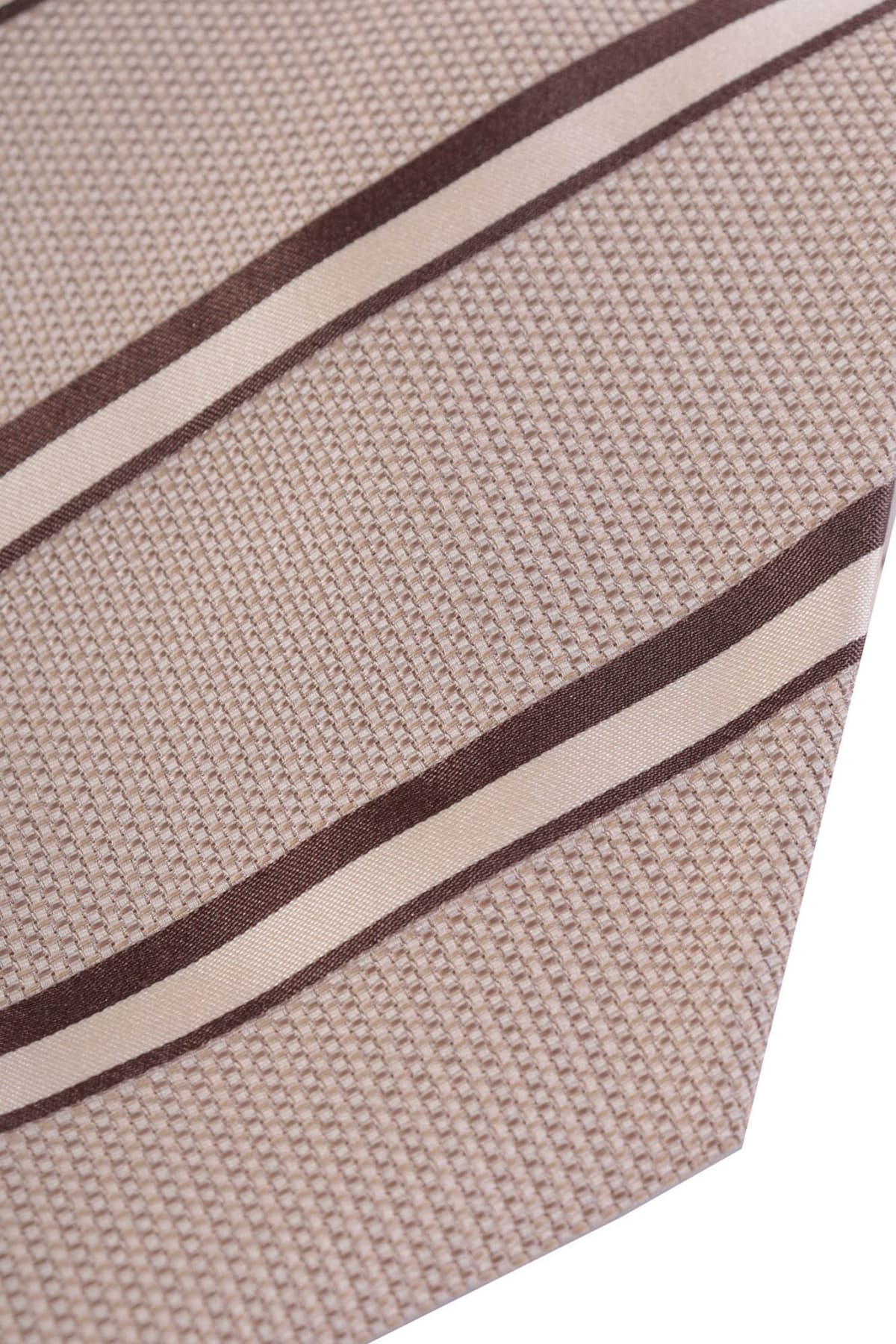 ARMANI COLLEZIONI ΓΡΑΒΑΤΑ 9,5CM ΡΙΓΕ ΜΠΕΖ