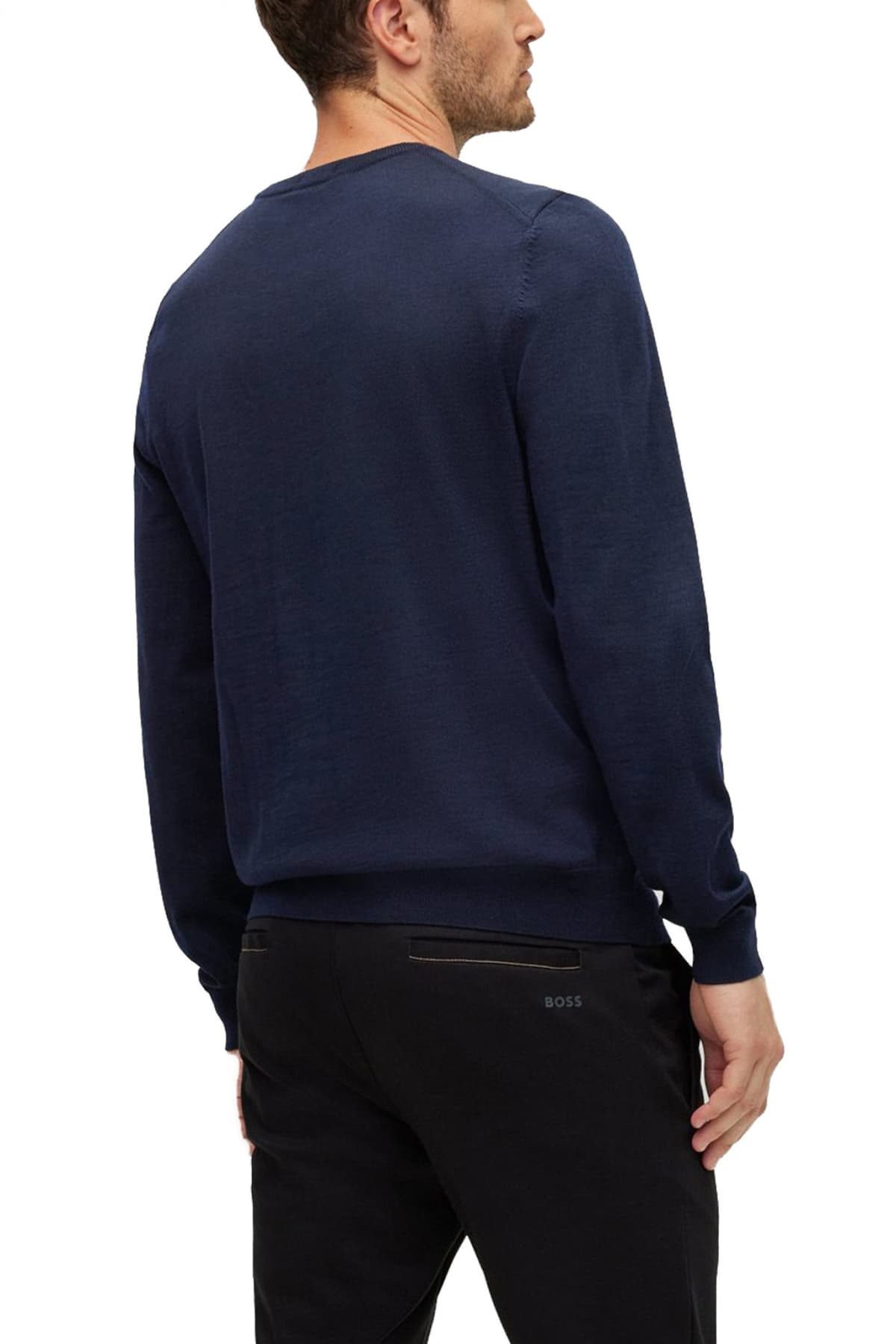Men's Knitwear Boss Blue