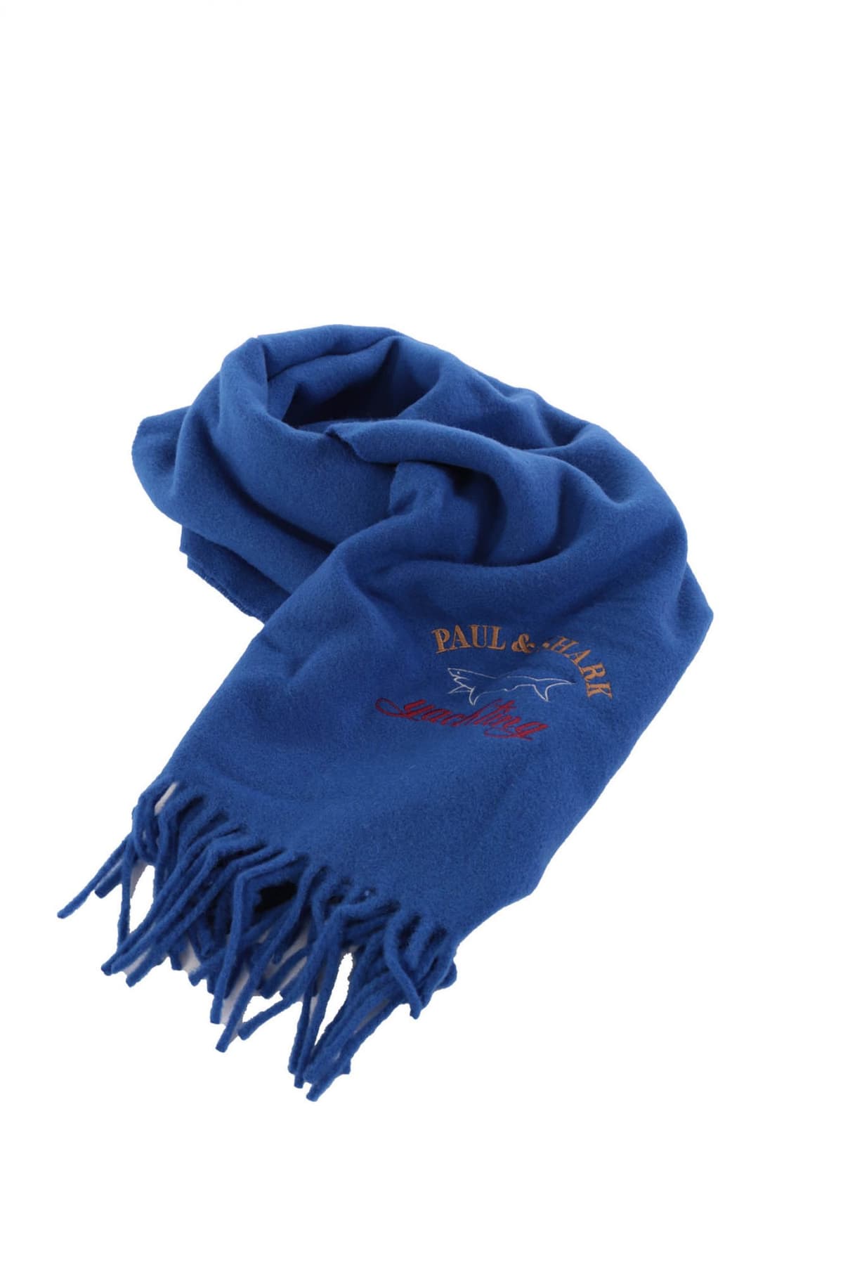 PAUL&SHARK ΚΑΣΚΩΛ ΠΛΕΚΤΟ LOGO ΡΟΥΑ ΜΠΛΕ