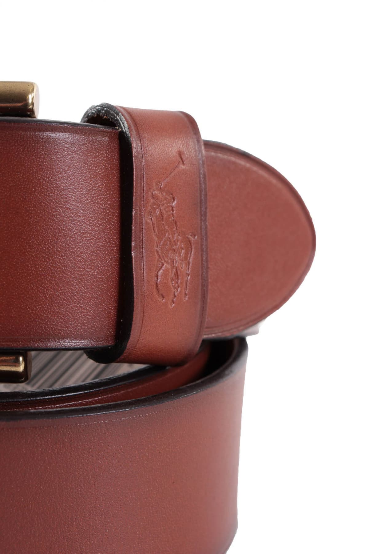 RALPH LAUREN ΖΩΝΗ ΔΕΡΜΑ ΚΑΦΕ