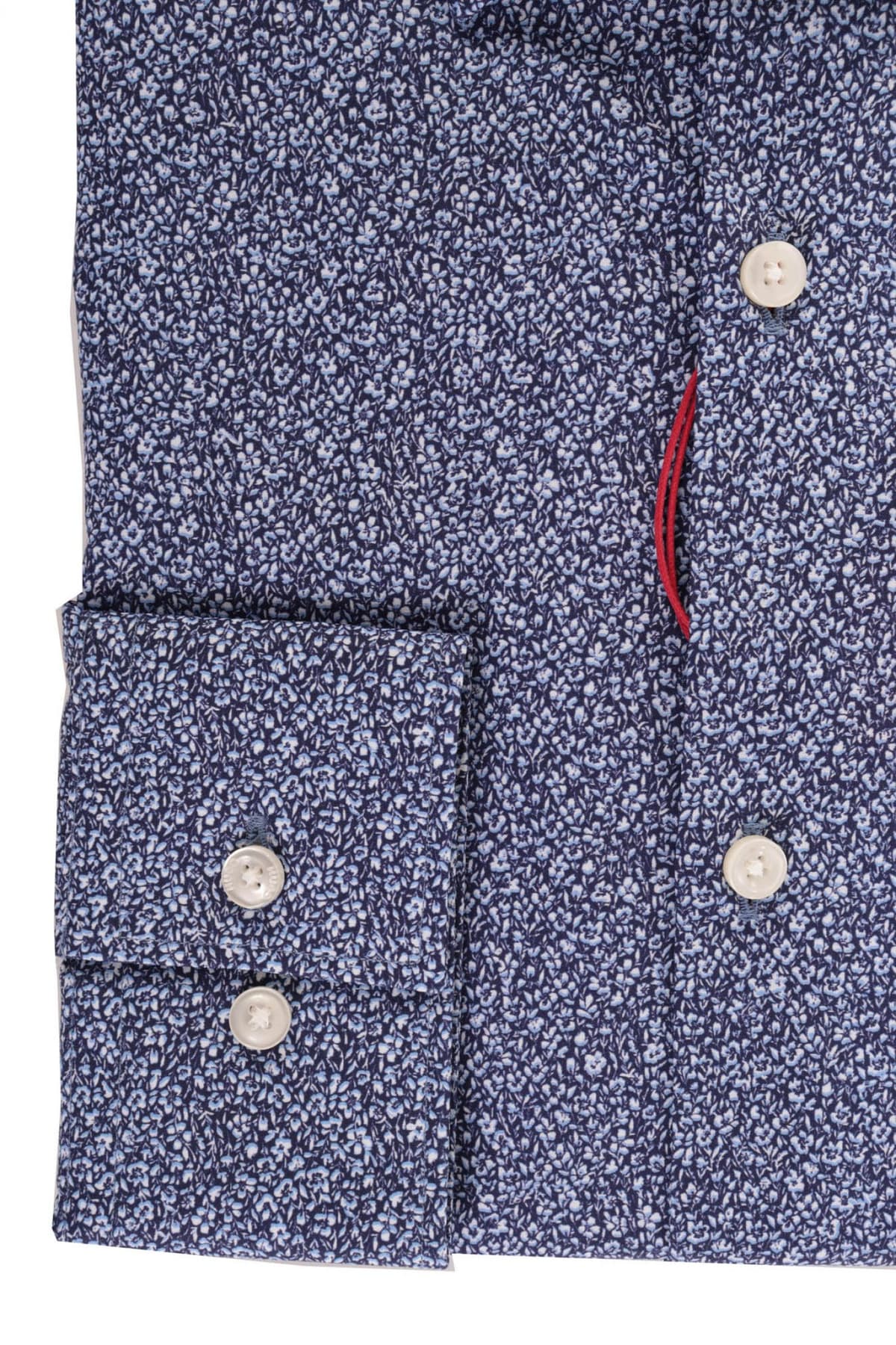 HUGO ΠΟΥΚΑΜΙΣΟ ΜΙΚΡΟΣΧΕΔΙΟ SLIM FIT EASY IRON KENNO ΜΠΛΕ