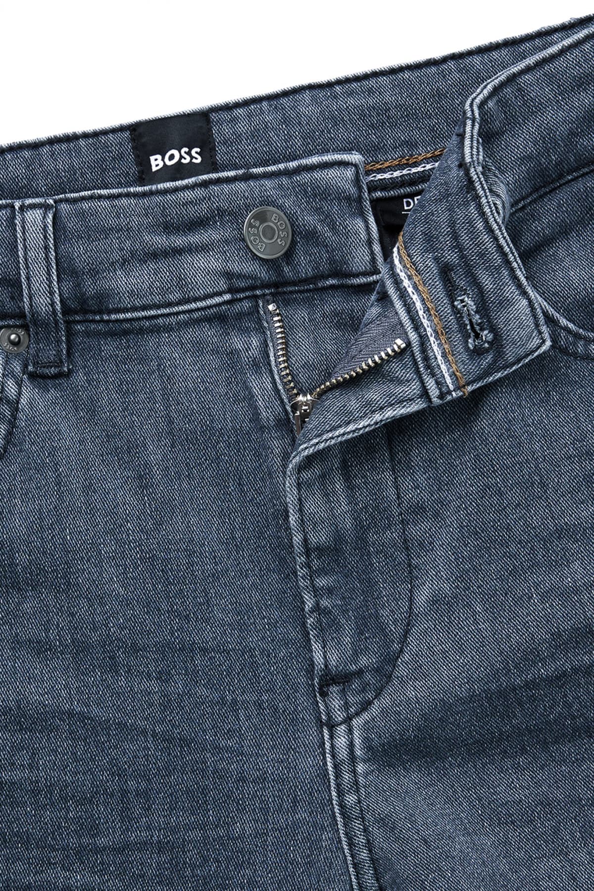 BOSS ΠΑΝΤΕΛΟΝΙ JEANS DELAWARE 3-1 SLIM FIT ΓΚΡΙ