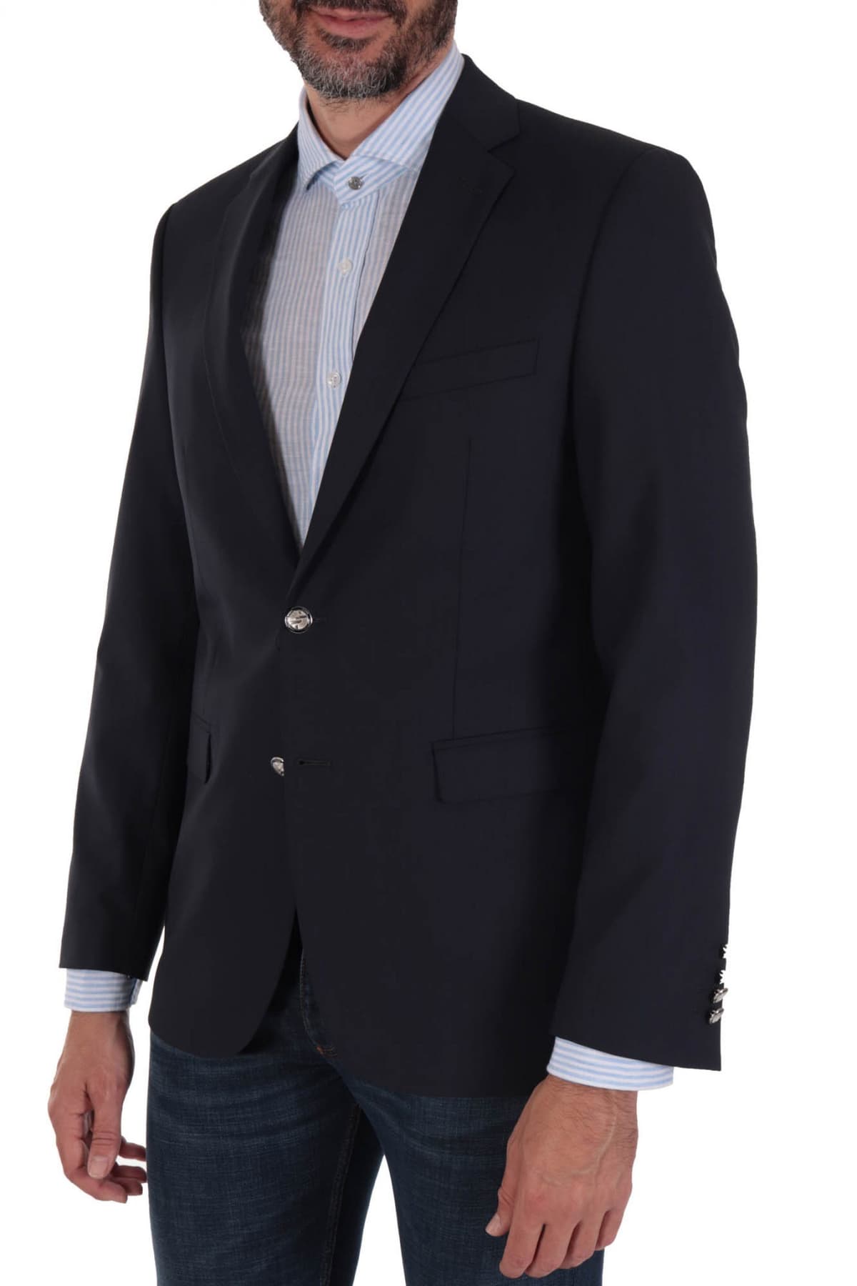 BOSTONIANS ΣΑΚΑΚΙ BLAZER ΜΠΛΕ