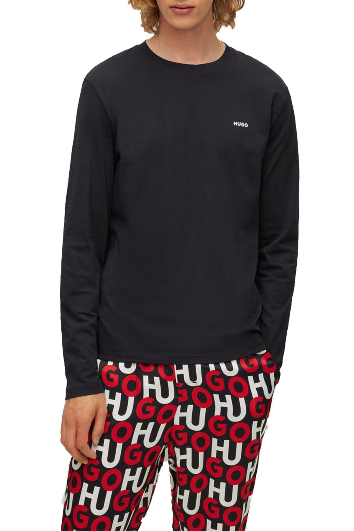 Men's T-Shirts Hugo Black