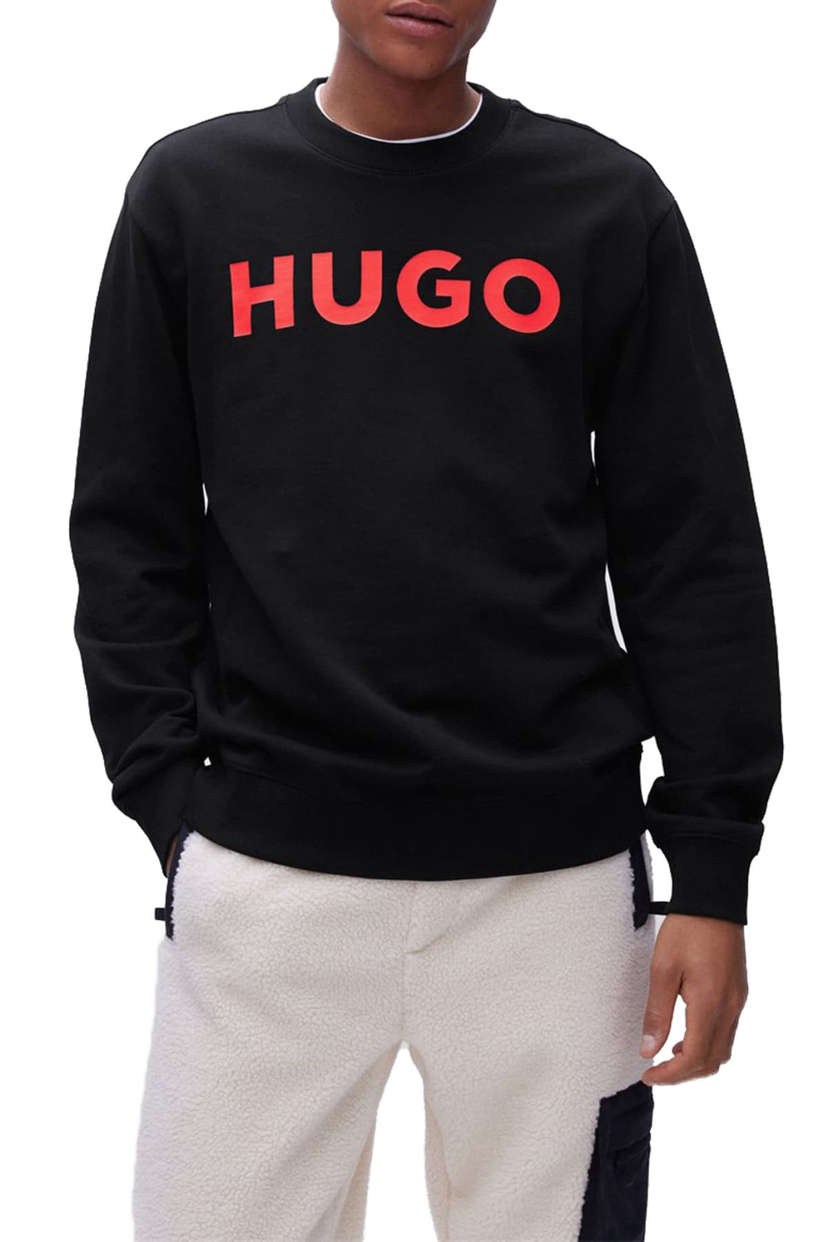 Men's Sweatshirts Hugo Black