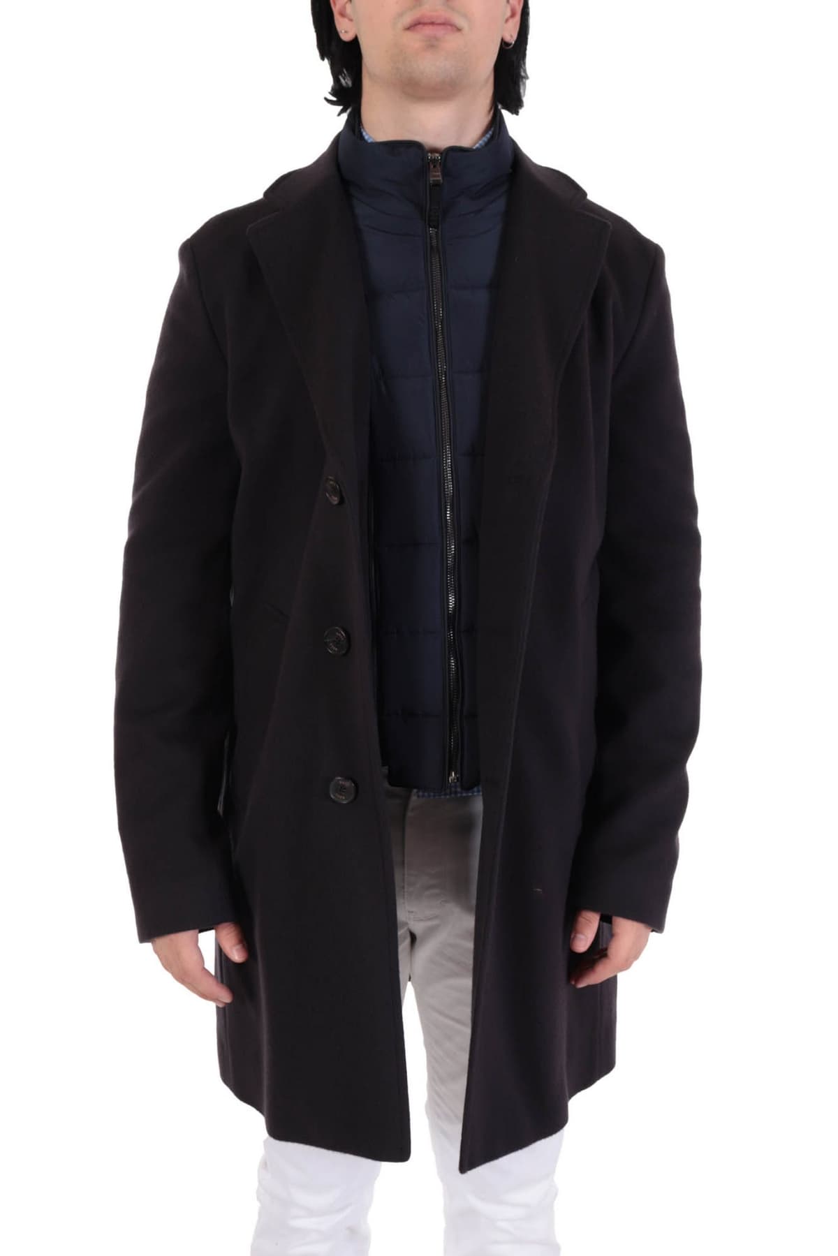 Men's Coats Boss Blue