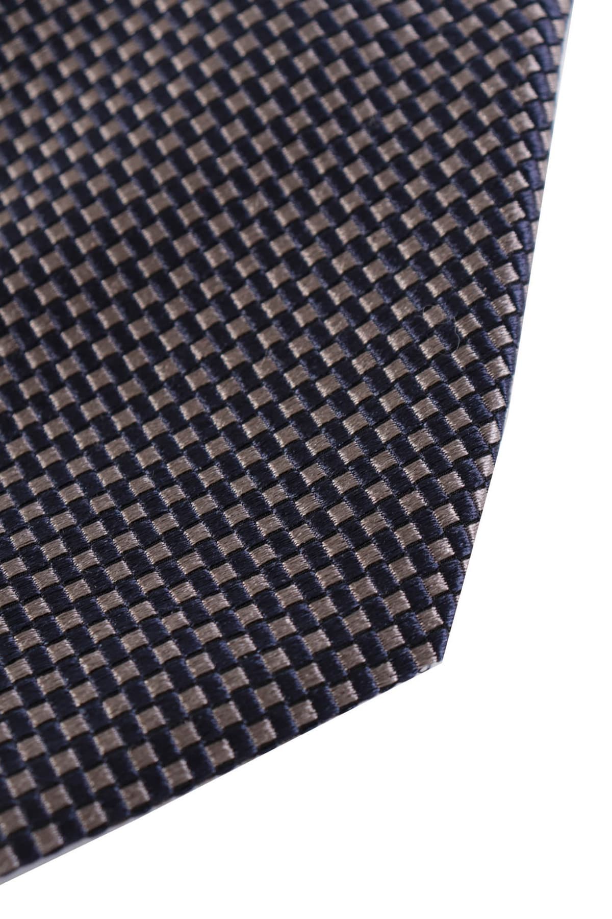 HUGO ΓΡΑΒΑΤΑ ΜΙΚΡΟΣΧΕΔΙΟ 7.5CM ΜΠΛΕ-ΑΝΘΡΑΚΙ