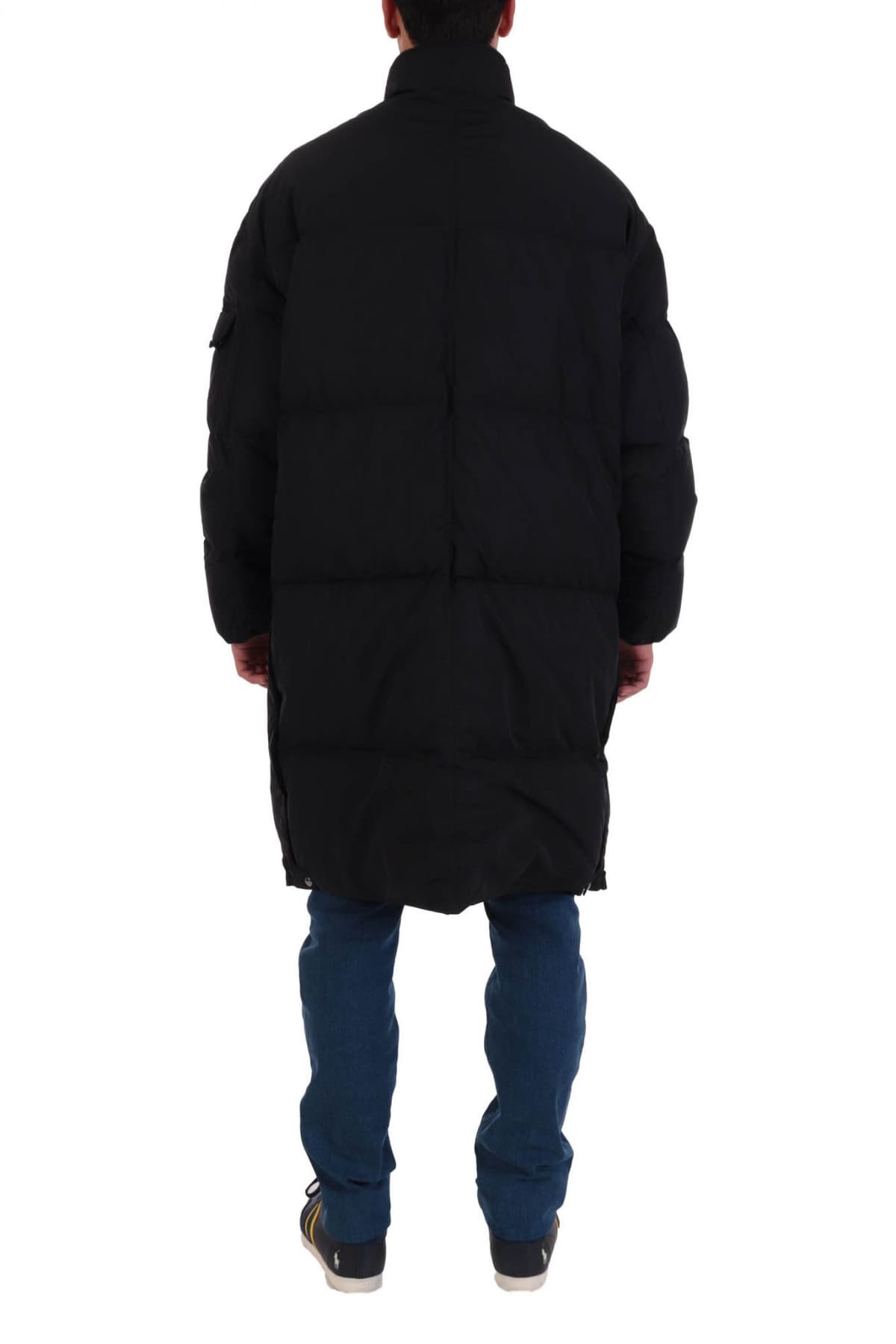 EMPORIO ARMANI ΜΠΟΥΦΑΝ JACKET ΜΑΚΡΥ ΜΠΛΕ