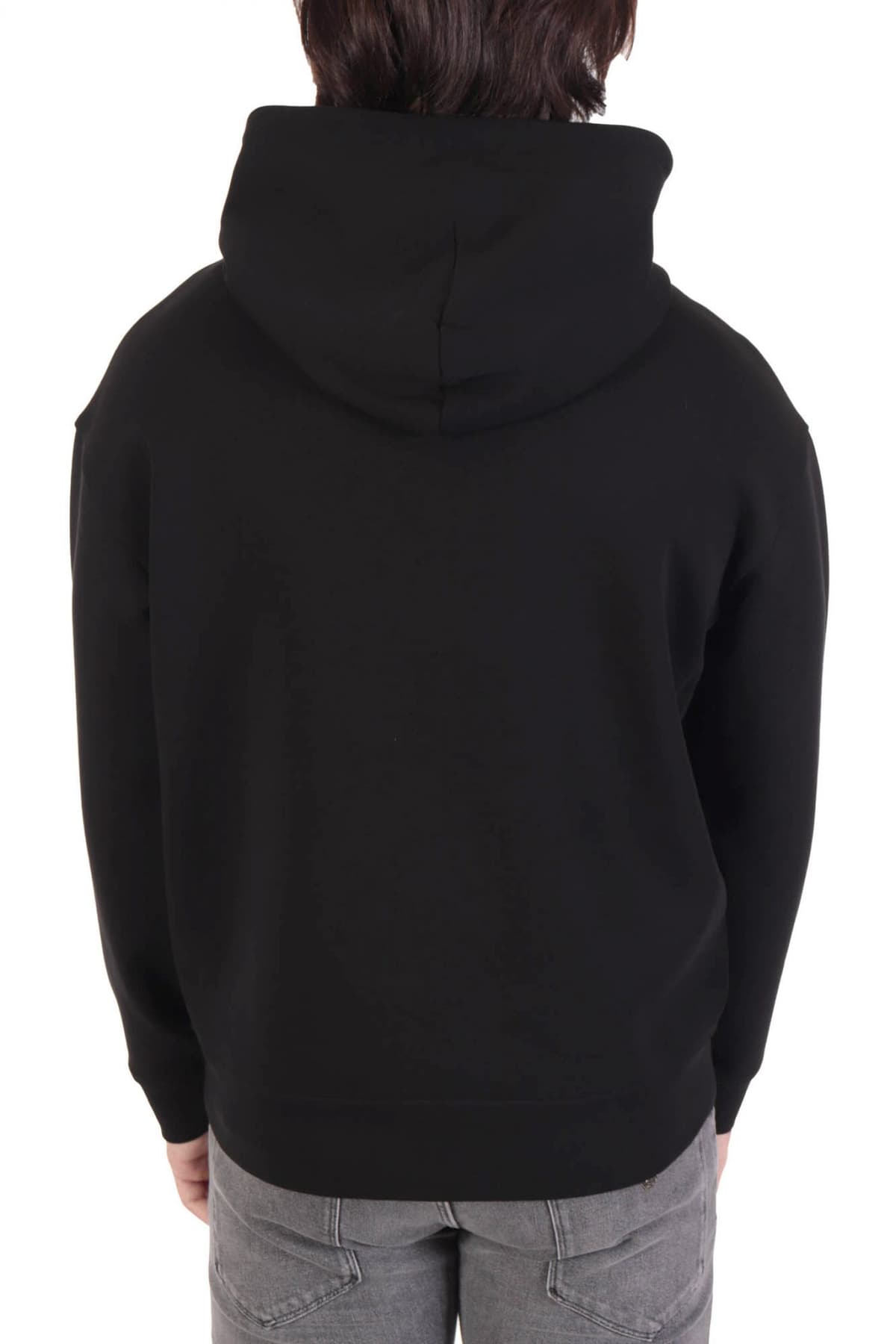 EMPORIO ARMANI ΦΟΥΤΕΡ HOODIE ΜΑΥΡΟ-ΧΡΥΣΟ