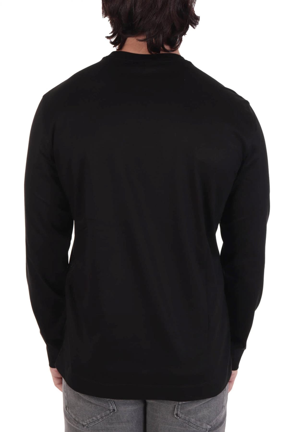 EMPORIO ARMANI T-SHIRT LOGO ΜΑΥΡΟ