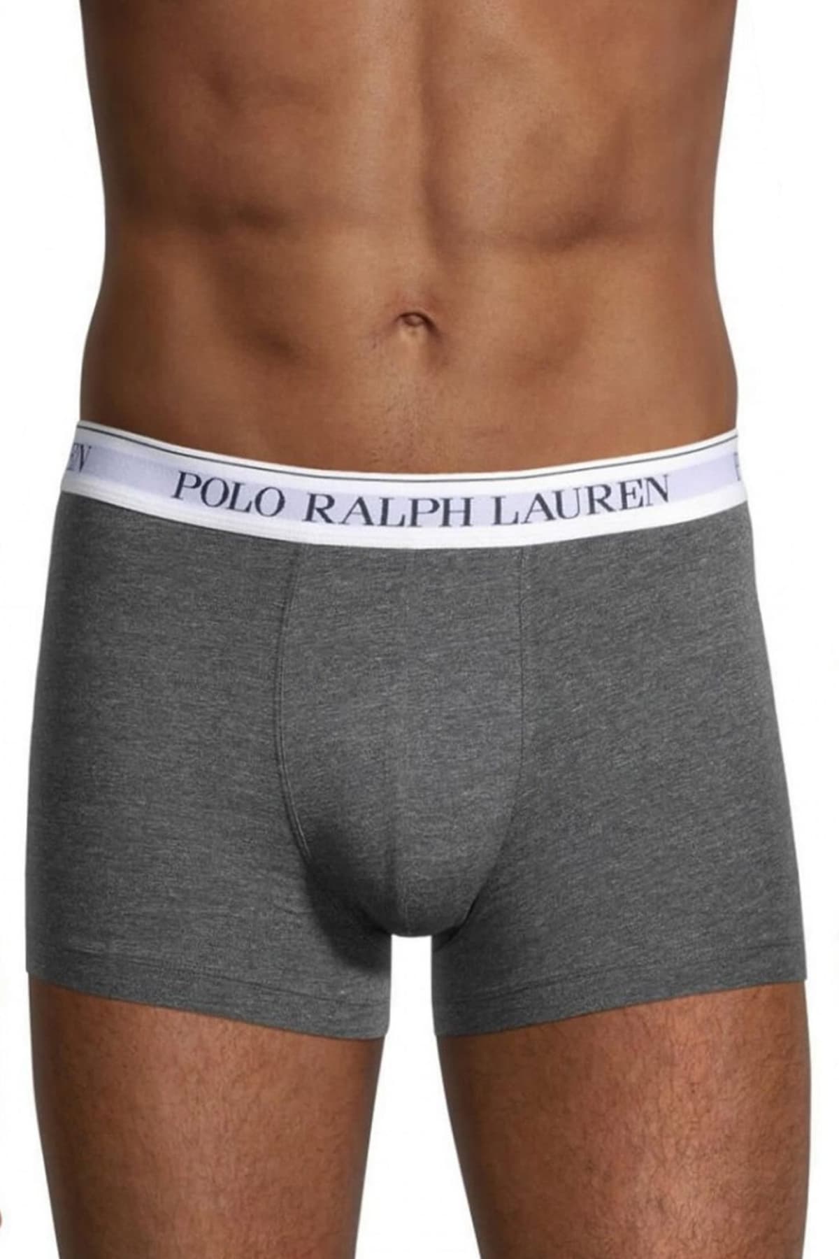 RALPH LAUREN UNDERWEAR ΕΣΩΡΟΥΧΟ ΣΕΤ 3PACK STRETCH COTTON TRUNK ΜΑΥΡΟ-ΓΚΡΙ-ΛΕΥΚΟ