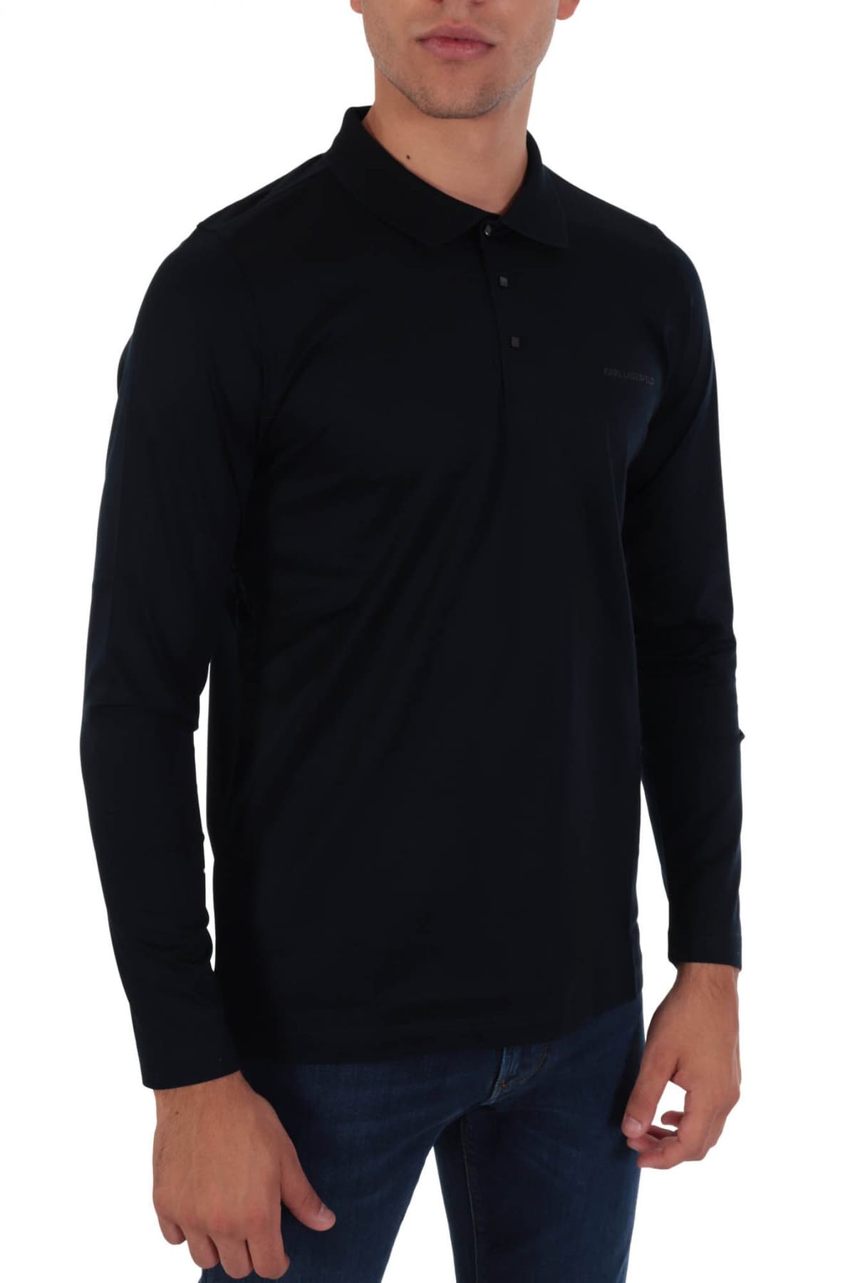 Men's Polo Shirts Karl Lagerfeld Blue