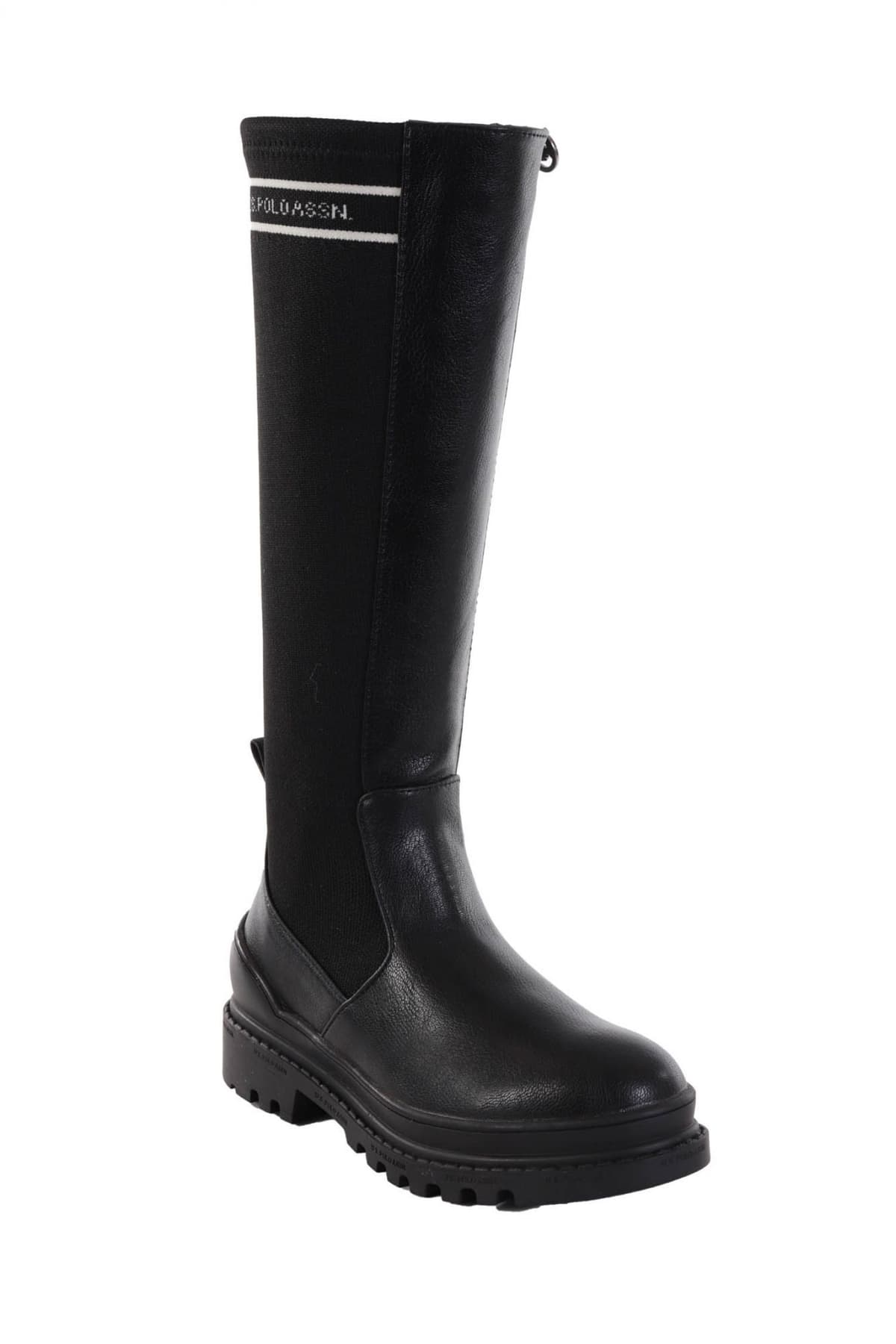 U.S POLO ASSN ΠΑΠΟΥΤΣΙΑ ΜΠΟΤΑ BRUNA001A ΜΑΥΡΟ