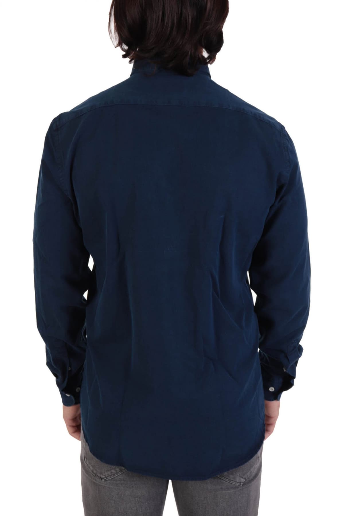 PAUL&SHARK ΠΟΥΚΑΜΙΣΟ BUTTON DOWN JEANS ΜΠΛΕ