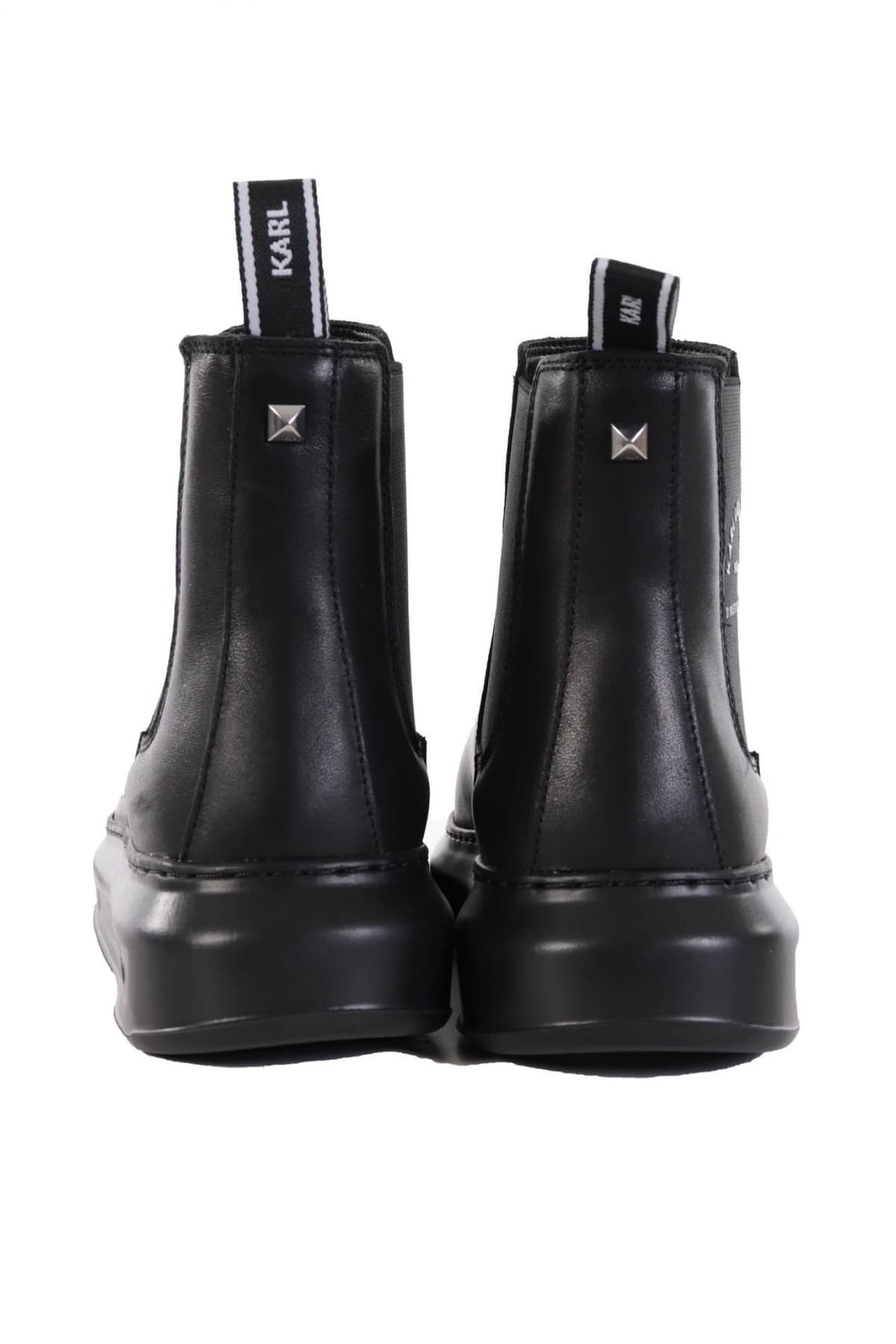 KARL LAGERFELD ΠΑΠΟΥΤΣΙΑ ΜΠΟΤΑΚΙ KAPRI MENS MAISON GORE MID BOOT ΜΑΥΡΟ