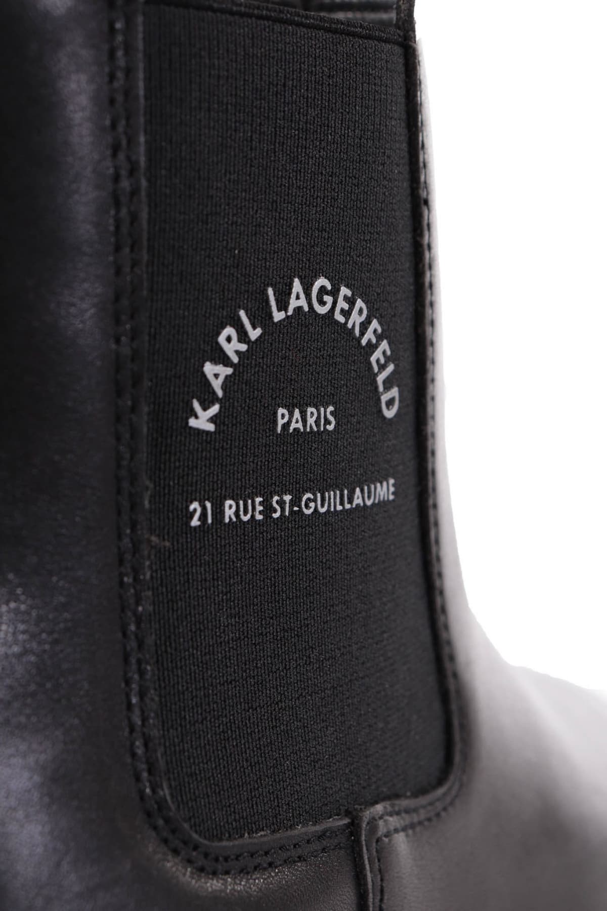 KARL LAGERFELD ΠΑΠΟΥΤΣΙΑ ΜΠΟΤΑΚΙ KAPRI MENS MAISON GORE MID BOOT ΜΑΥΡΟ