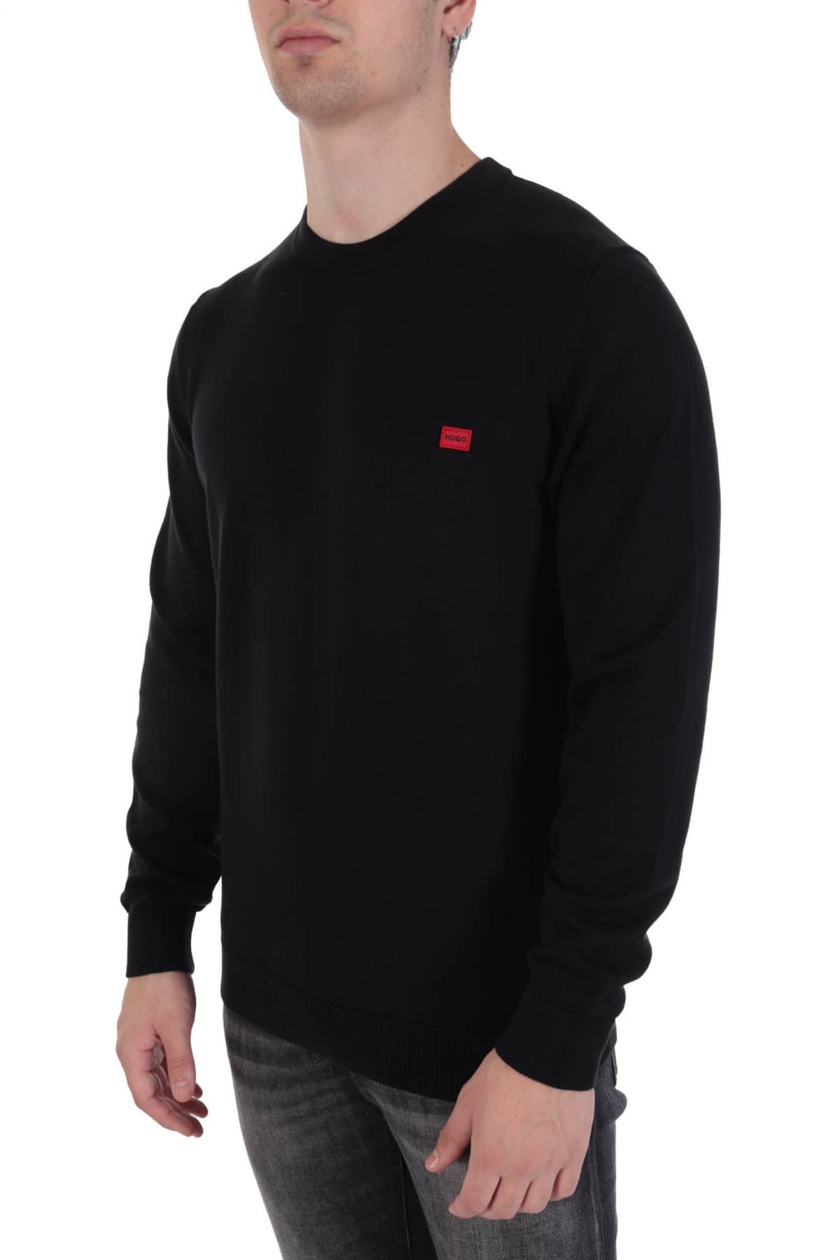 Men's Knitwear Hugo Black