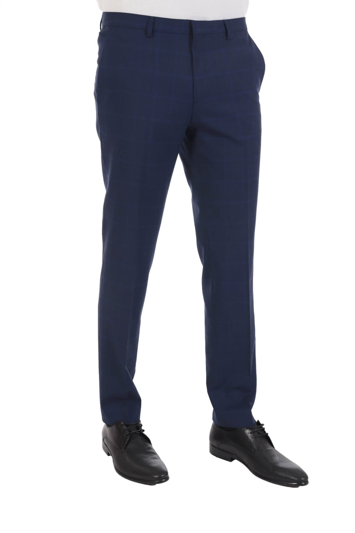 HUGO ΠΑΝΤΕΛΟΝΙ ΚΟΣΤΟΥΜΙΟΥ ΚΑΡΩ EXTRA SLIM FIT HESTEN 212 ΜΠΛΕ