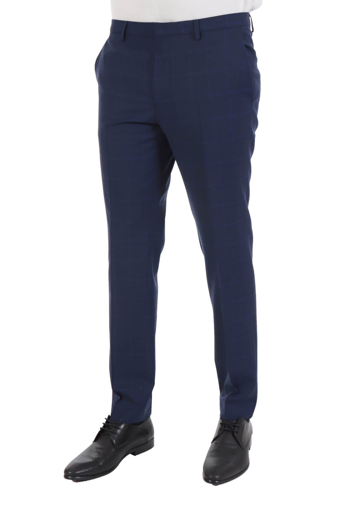 HUGO ΠΑΝΤΕΛΟΝΙ ΚΟΣΤΟΥΜΙΟΥ ΚΑΡΩ EXTRA SLIM FIT HESTEN 212 ΜΠΛΕ