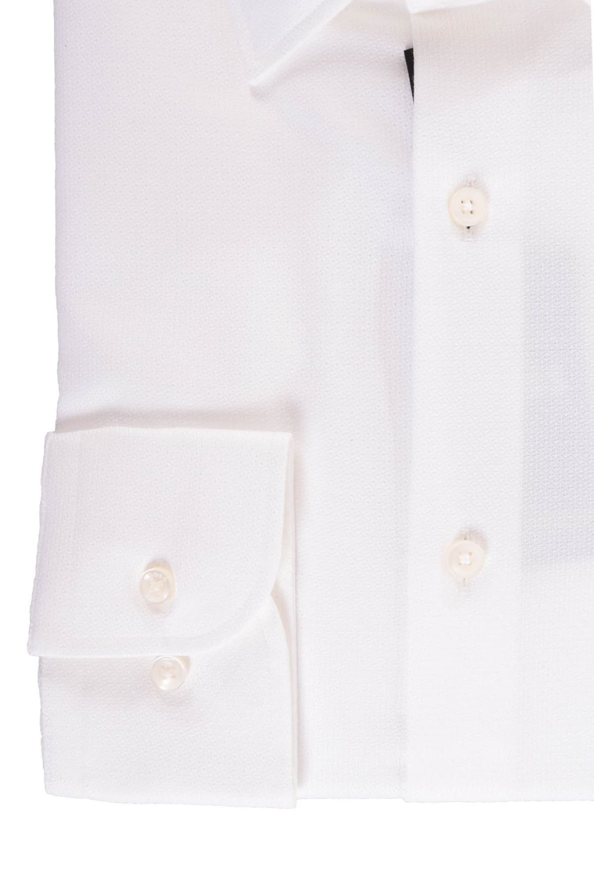 BOSS ΠΟΥΚΑΜΙΣΟ SLIM FIT EASY IRON H-HANK-KENT-C1-214 ΛΕΥΚΟ