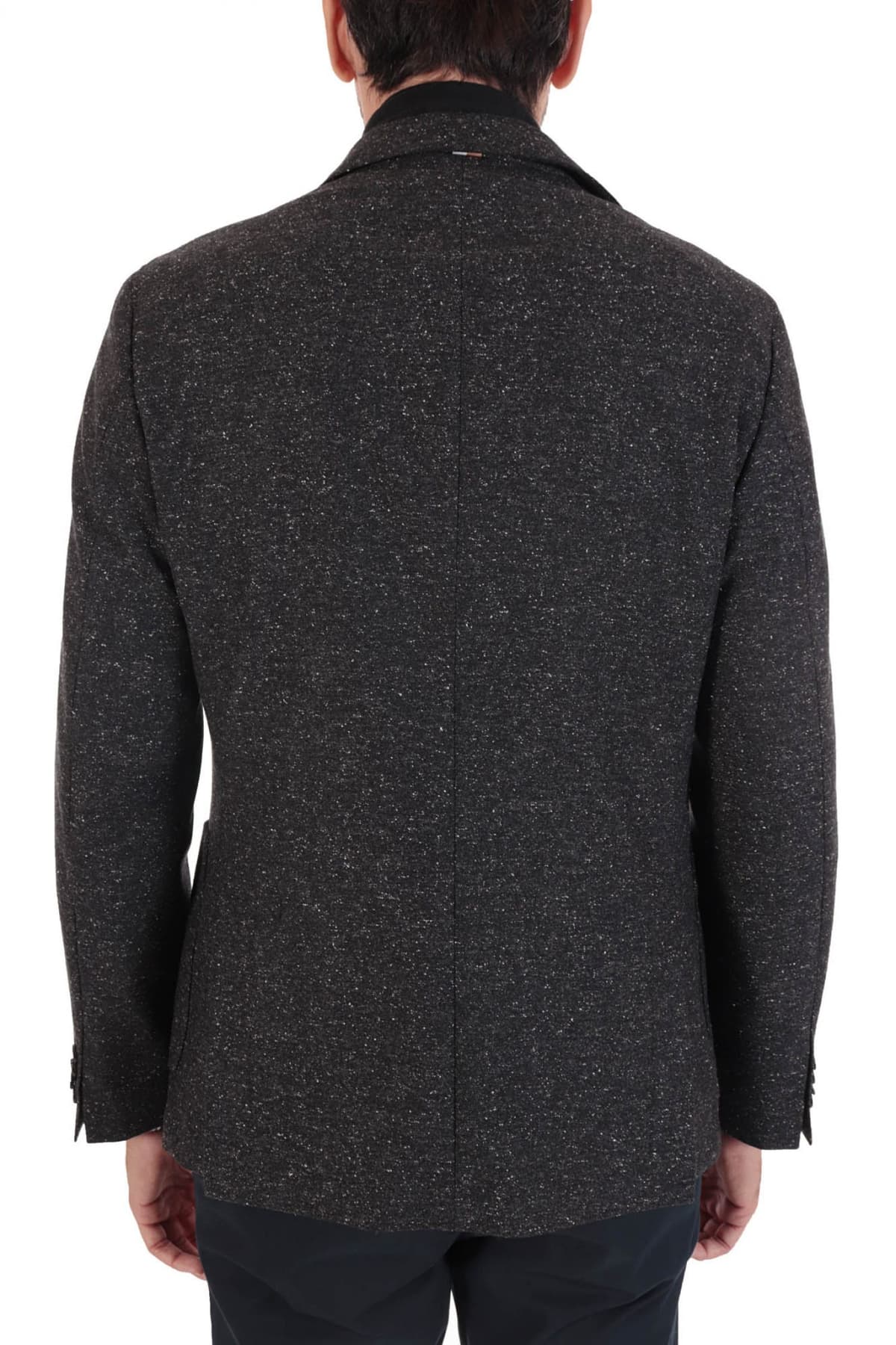 BOSS ΣΑΚΑΚΙ ΑΠΟΣΠΩΜΕΝΟΣ ΘΩΡΑΚΑΣ SLIM FIT C-HANRY-BIB-A-224 ΜΑΥΡΟ