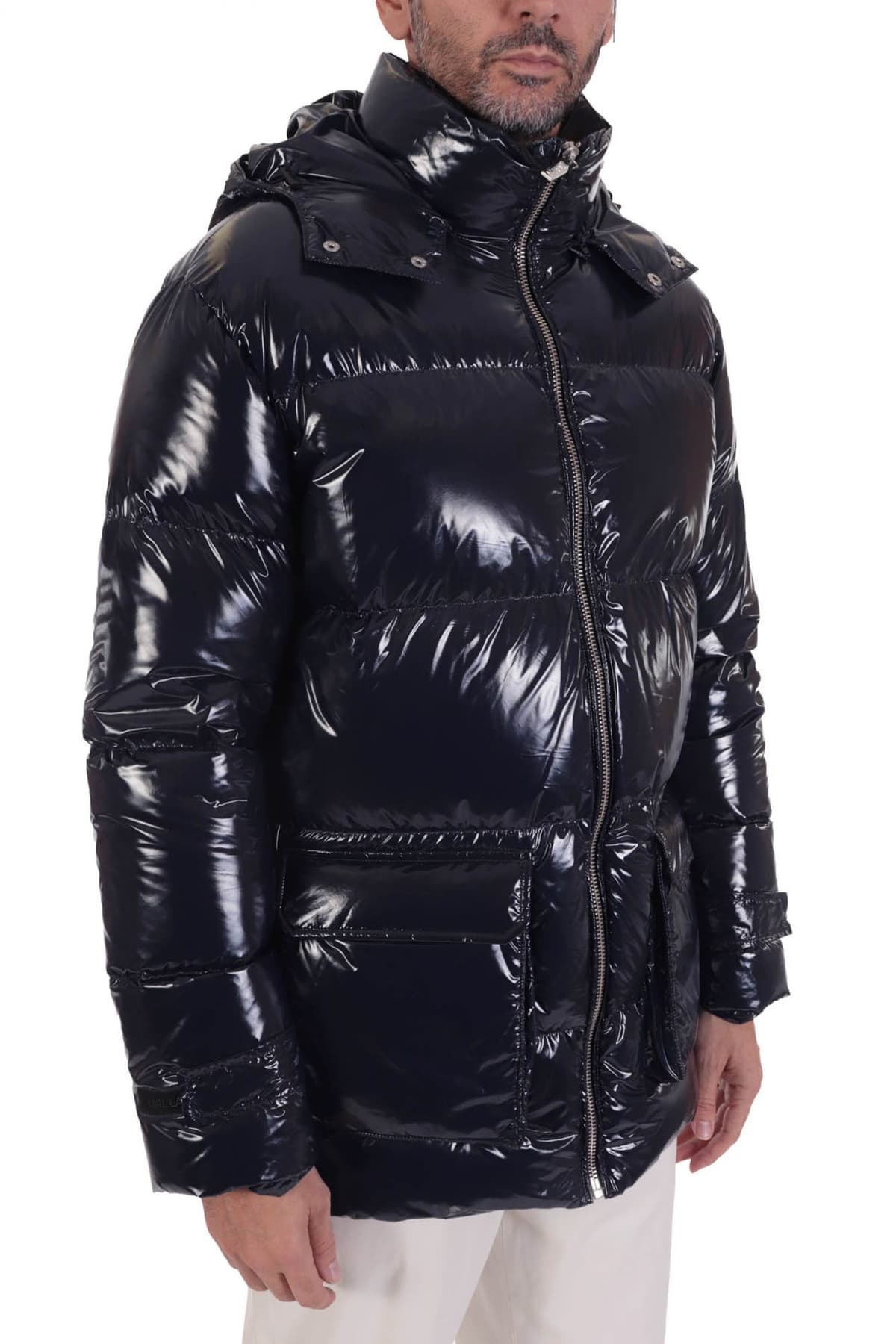 KARL LAGERFELD MΠΟΥΦΑΝ ΦΟΥΣΚΩΤΟ ΚΟΥΚΟΥΛΑ ΑΠΟΣΠΩΜΕΝΗ ΜΠΛΕ