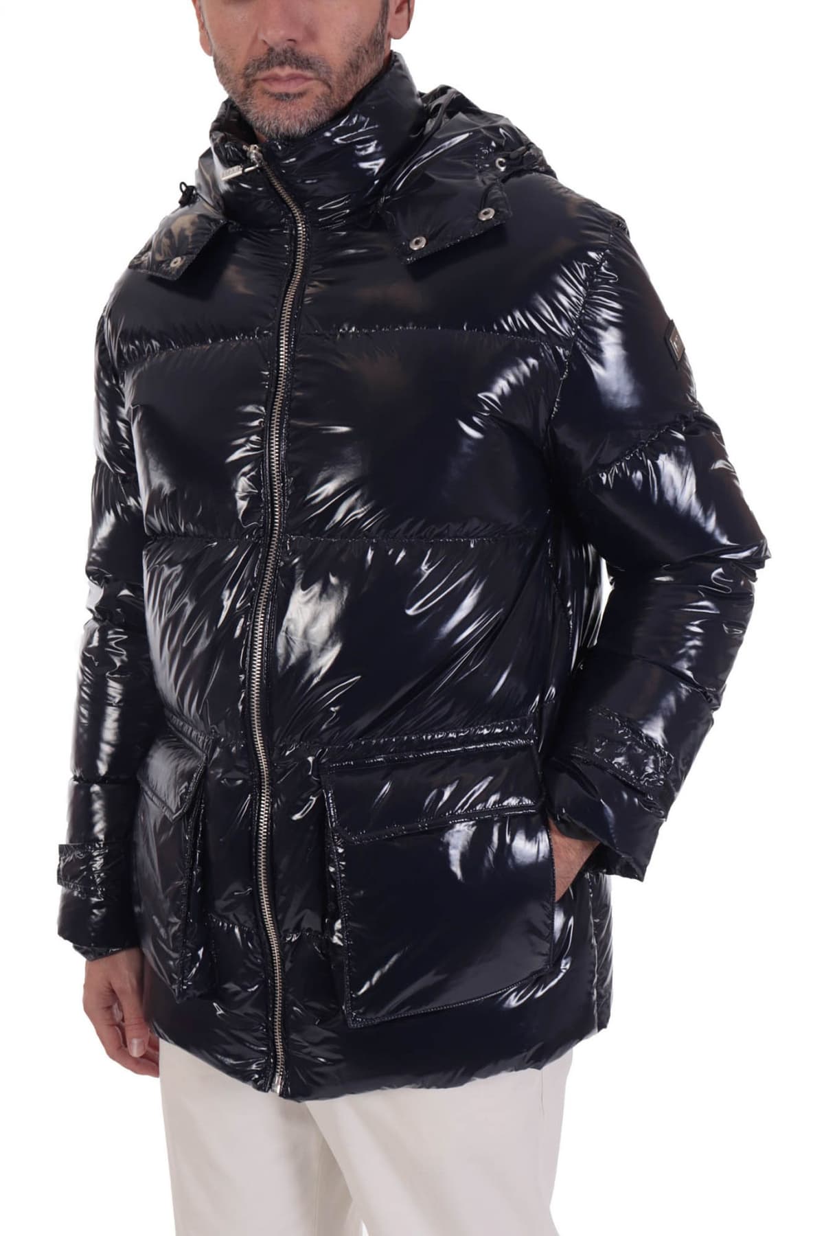 KARL LAGERFELD MΠΟΥΦΑΝ ΦΟΥΣΚΩΤΟ ΚΟΥΚΟΥΛΑ ΑΠΟΣΠΩΜΕΝΗ ΜΠΛΕ