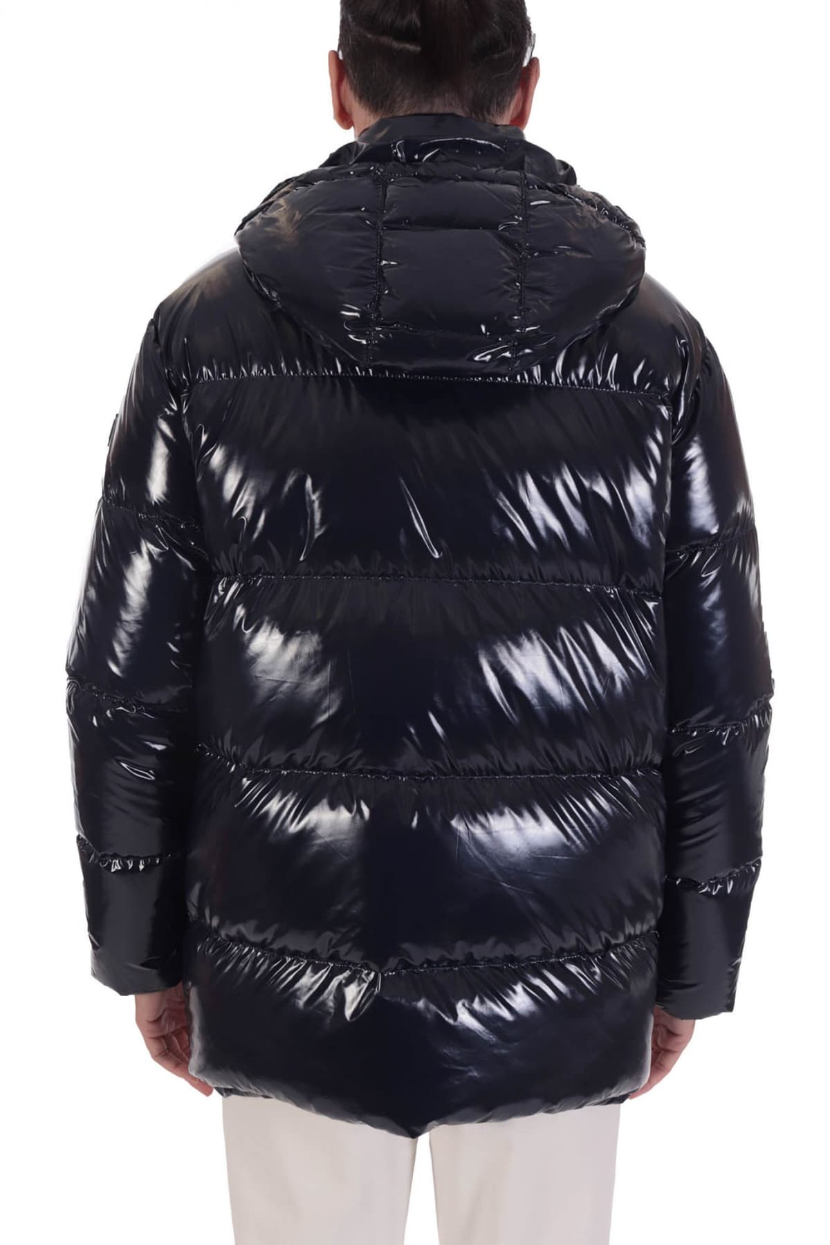 KARL LAGERFELD MΠΟΥΦΑΝ ΦΟΥΣΚΩΤΟ ΚΟΥΚΟΥΛΑ ΑΠΟΣΠΩΜΕΝΗ ΜΠΛΕ