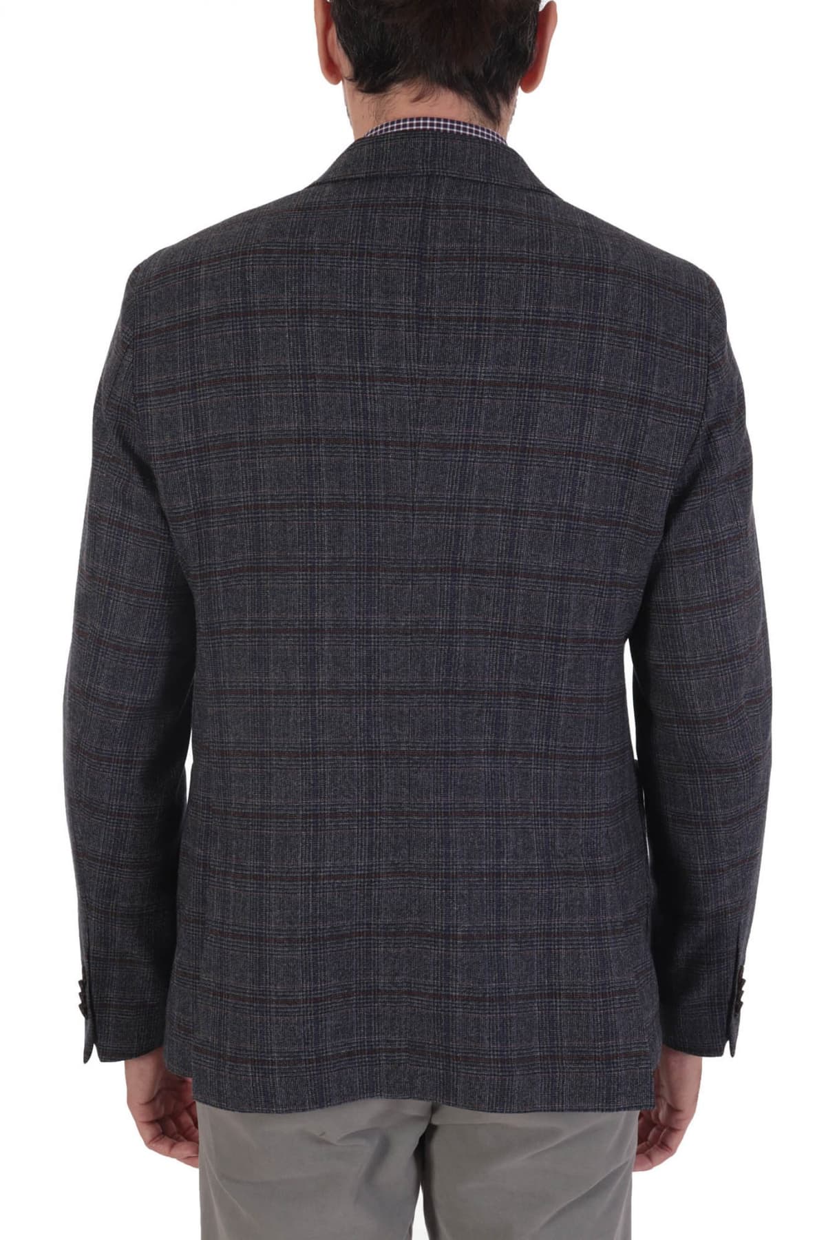 MICHAEL KORS ΣΑΚΑΚΙ ΚΑΡΩ SLIM FIT PAULO OLIVEIRA ΜΠΛΕ