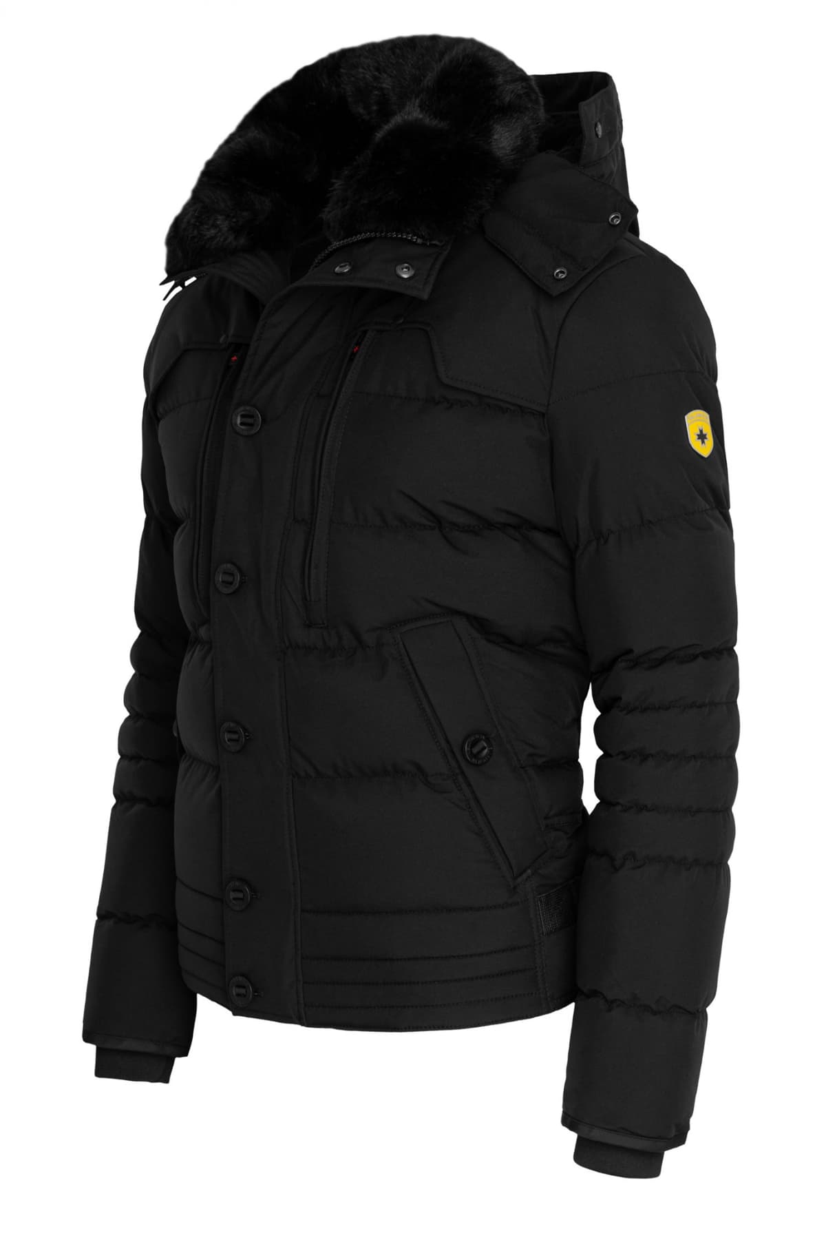 WELLENSTEYN ΜΠΟΥΦΑΝ ΦΟΥΣΚΩΤΟ STARSTREAM ΜΕ ΑΠΟΣΠΩΜΕΝΗ ΚΟΥΚΟΥΛΑ ΜΑΥΡΟ