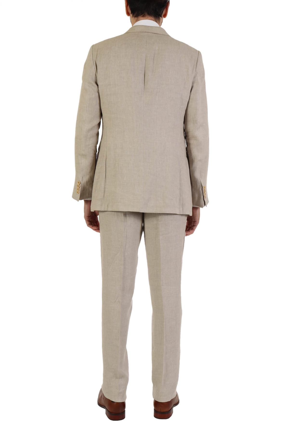 ARMANI COLLEZIONI ΚΟΣΤΟΥΜΙ ΔΙΚΟΥΜΠΟ ΡΙΓΕ ΓΚΡΙ