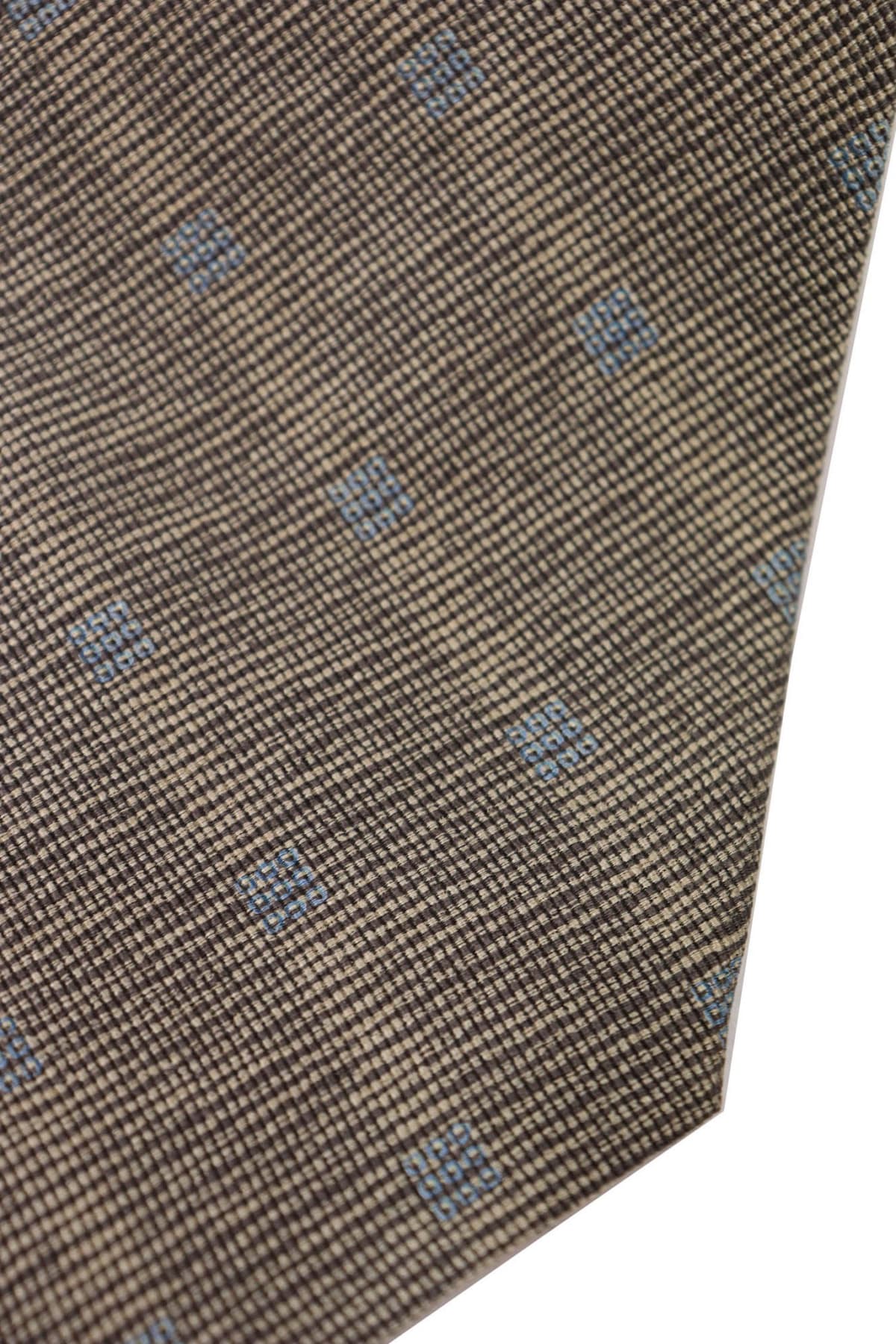 ARMANI COLLEZIONI ΓΡΑΒΑΤΑ 9.5CM ΣΧΕΔΙΑΣΤΗ ΜΠΕΖ