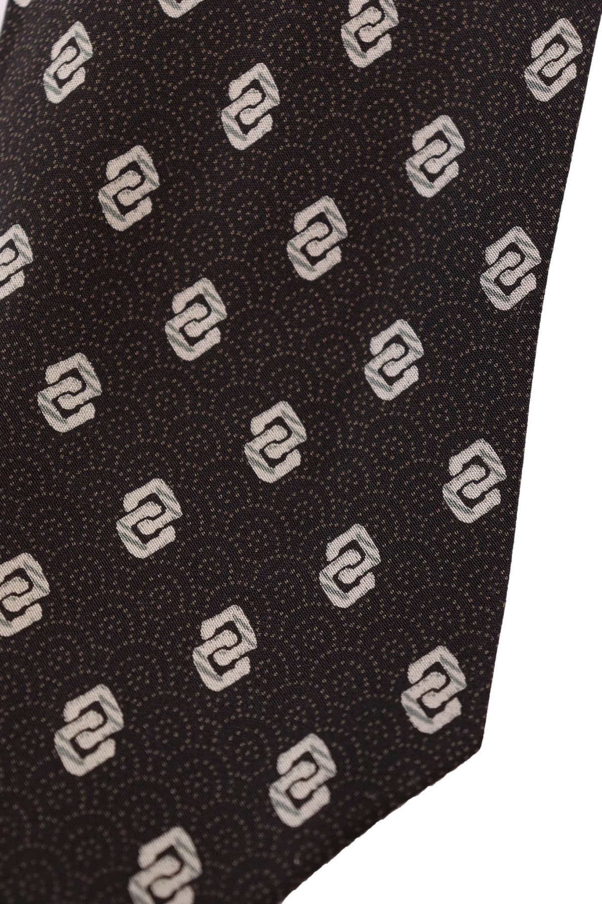 GIORGIO ARMANI ΓΡΑΒΑΤΑ 9.5CM ΡΙΓΕ ΚΑΦΕ