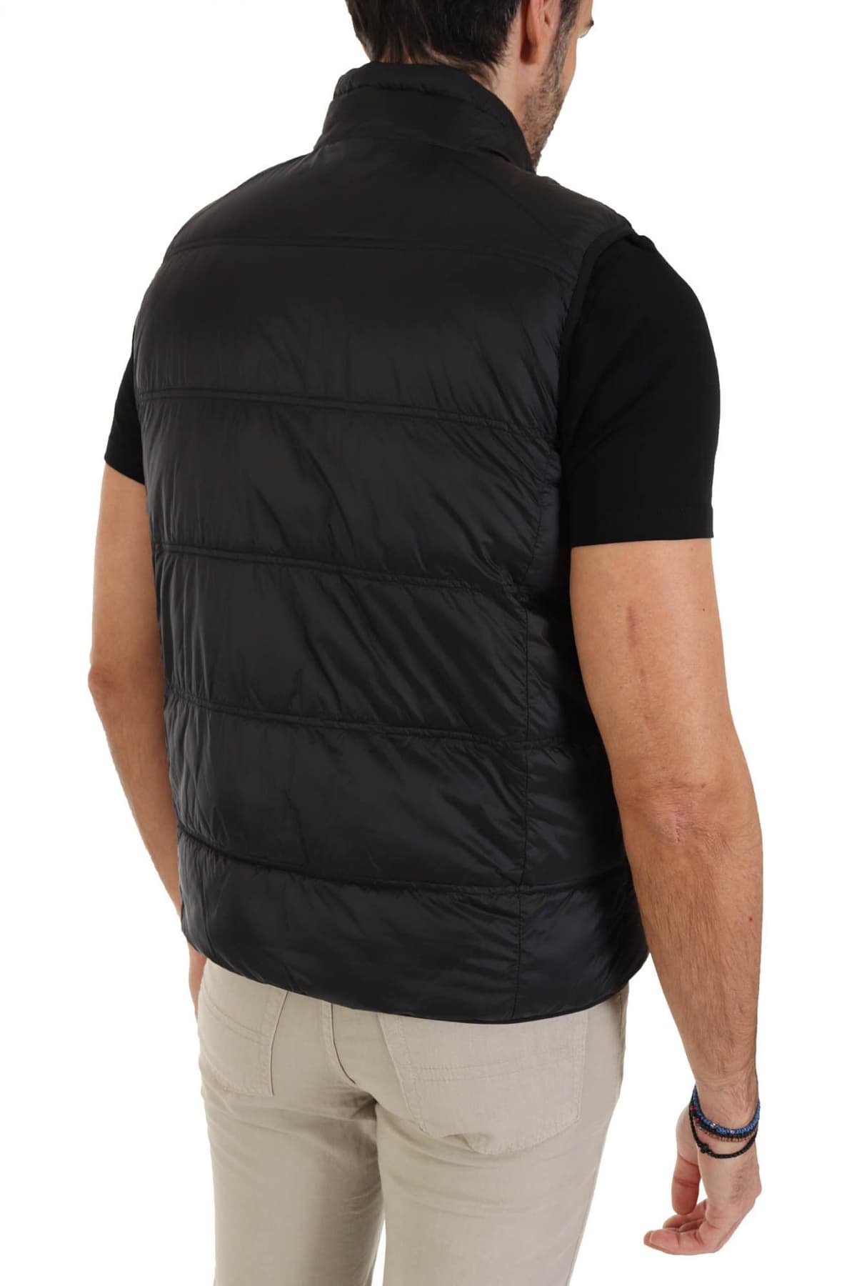 KARL LAGERFELD ΜΠΟΥΦΑΝ ΑΜΑΝΙΚΟ REVERSIBLE LOGO ΜΑΥΡΟ-ΛΕΥΚΟ