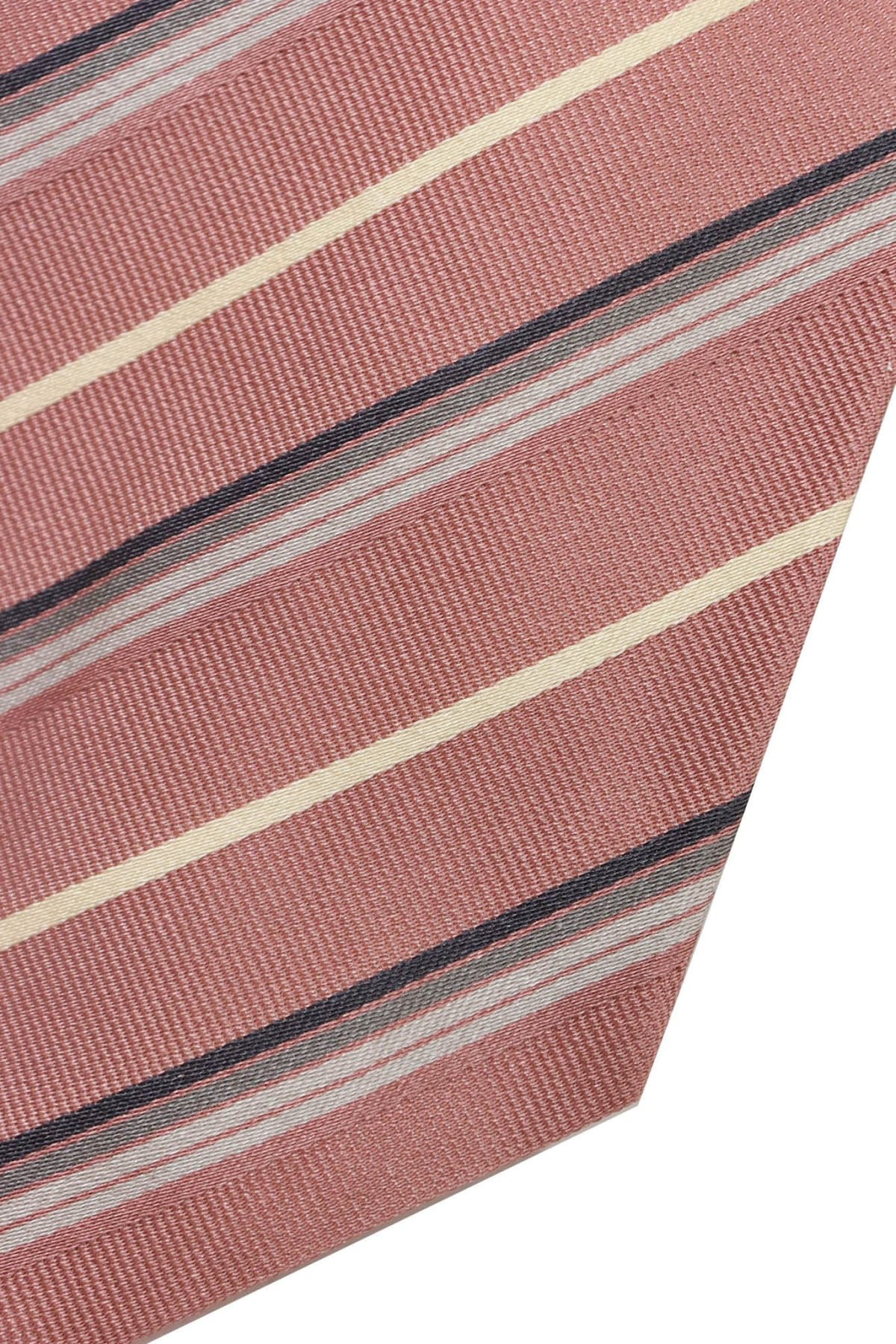 DOLCE & GABBANA ΓΡΑΒΑΤΑ 9.5CM ΡΙΓΕ ΡΟΖ