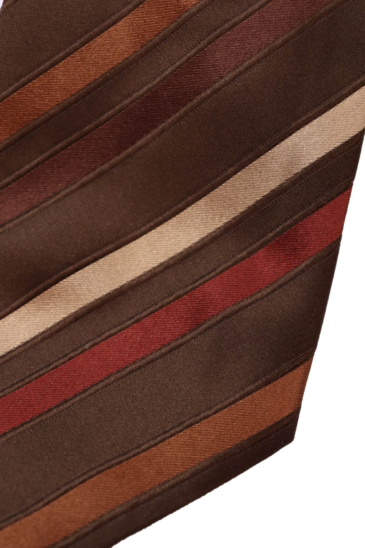 GALLIENI ΓΡΑΒΑΤΑ 9CM ΡΙΓΕ ΜΠΡΟΝΖΕ-ΚΑΦΕ