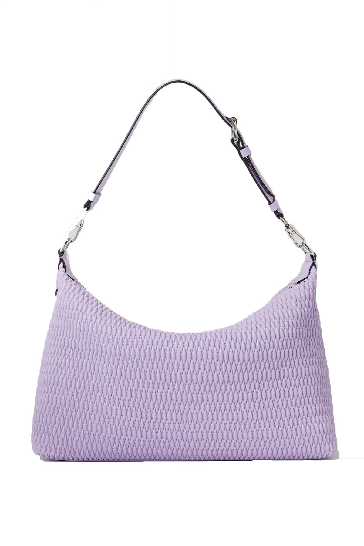 KARL LAGERFELD ΤΣΑΝΤΑ ΩΜΟΥ KUSHION XL QUILTED ΑΛΥΣΙΔΑ ΦΕΡΜΟΥΑΡ ΛΙΛΑ