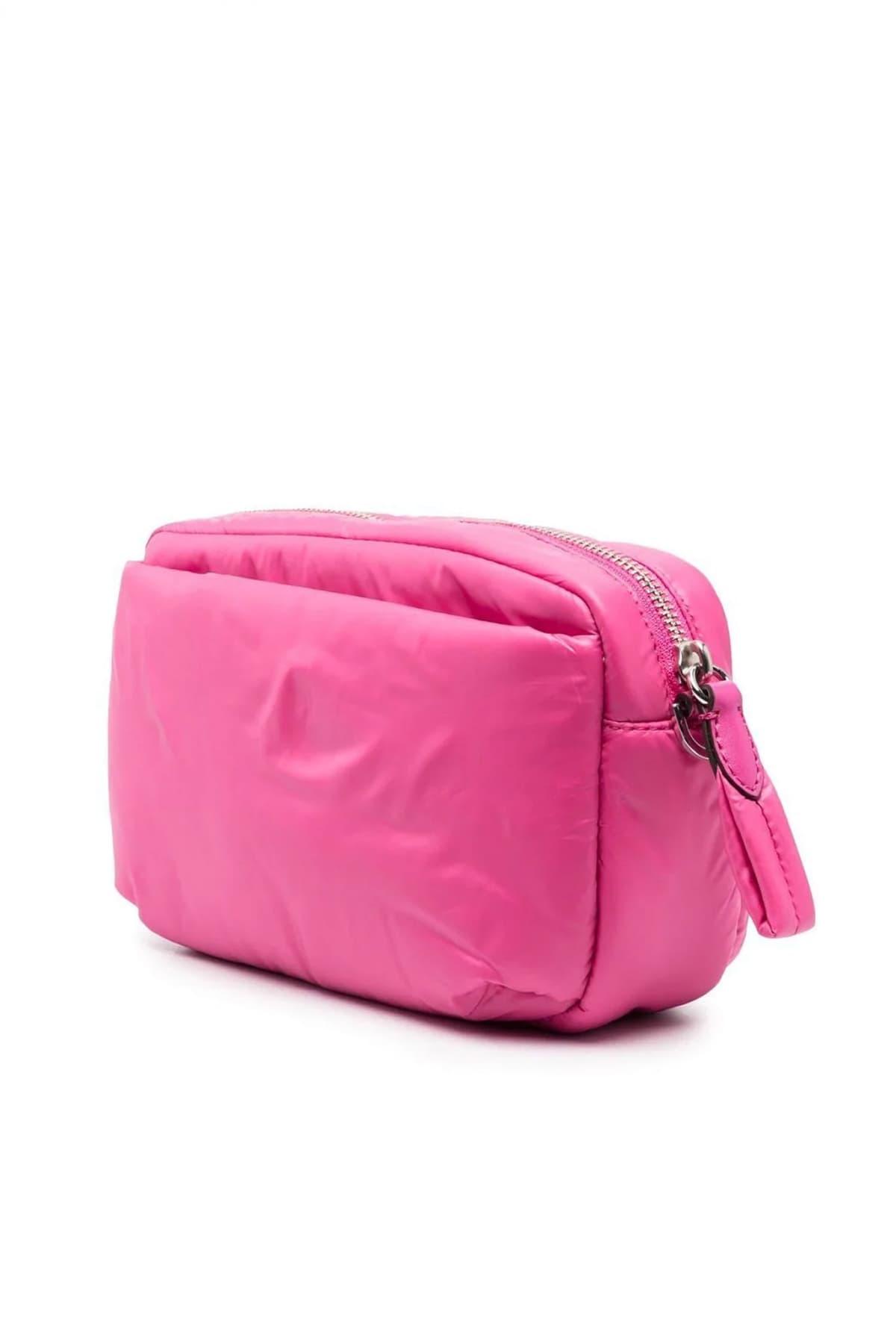 MICHAEL KORS ΤΣΑΝΤΑΚΙ CROSSBODY/ΩΜΟΥ LEONIE LOGO ΦΟΥΞΙΑ