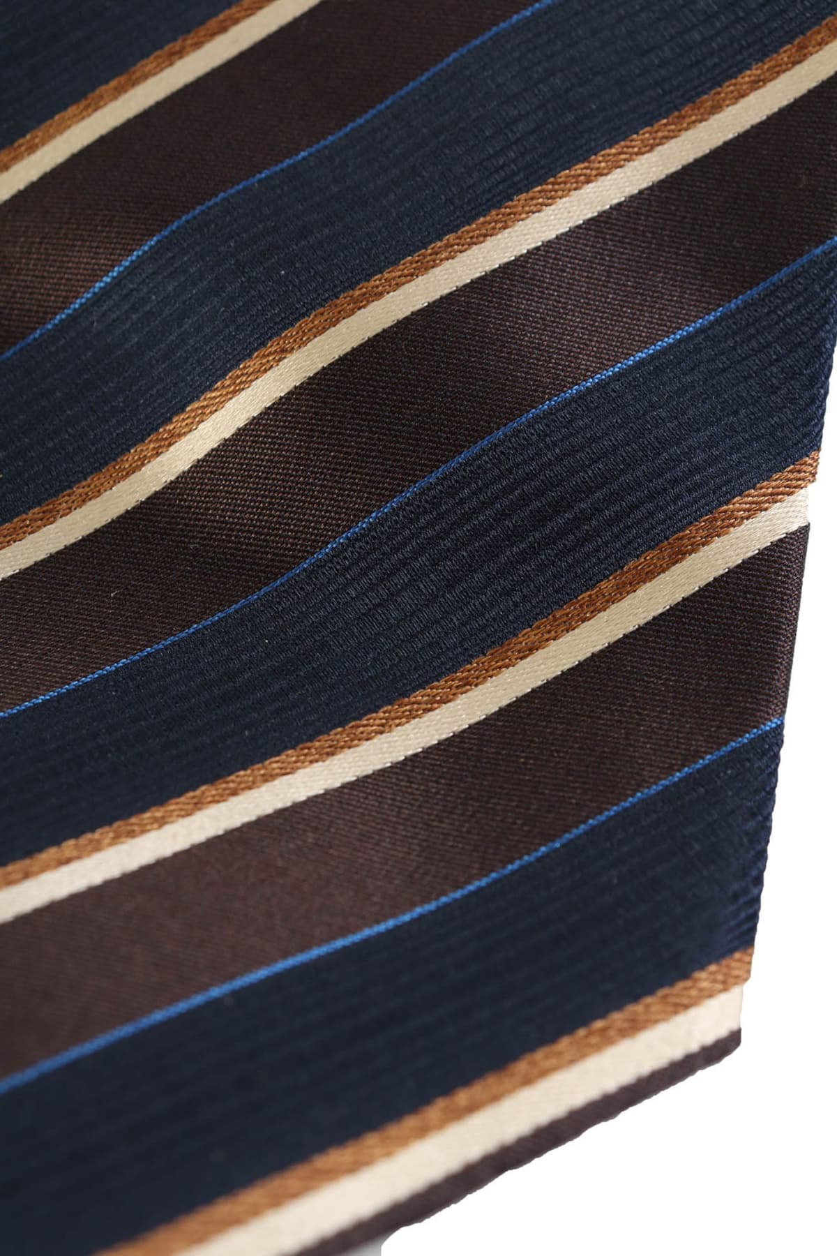 BOSS ΓΡΑΒΑΤΑ 9CM ΡΙΓΕ ΜΠΕΖ-ΜΠΛΕ-ΚΑΦΕ